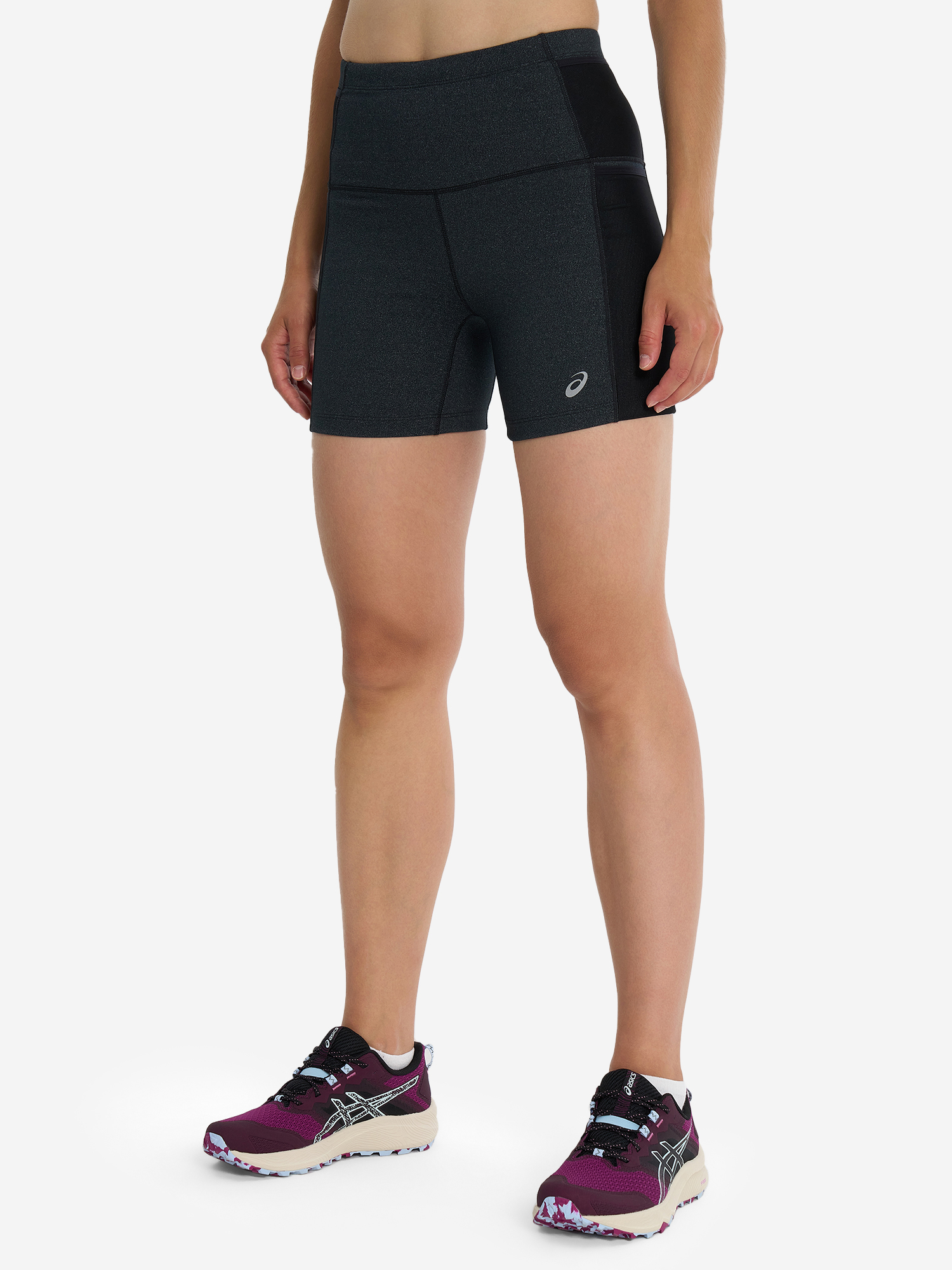 фото Шорты женские asics distance supply 5in sprinter, черный