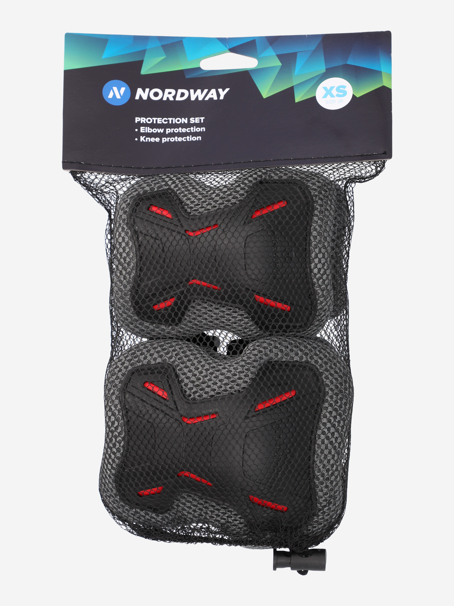 фото Набор защиты для катка детский nordway slide, черный