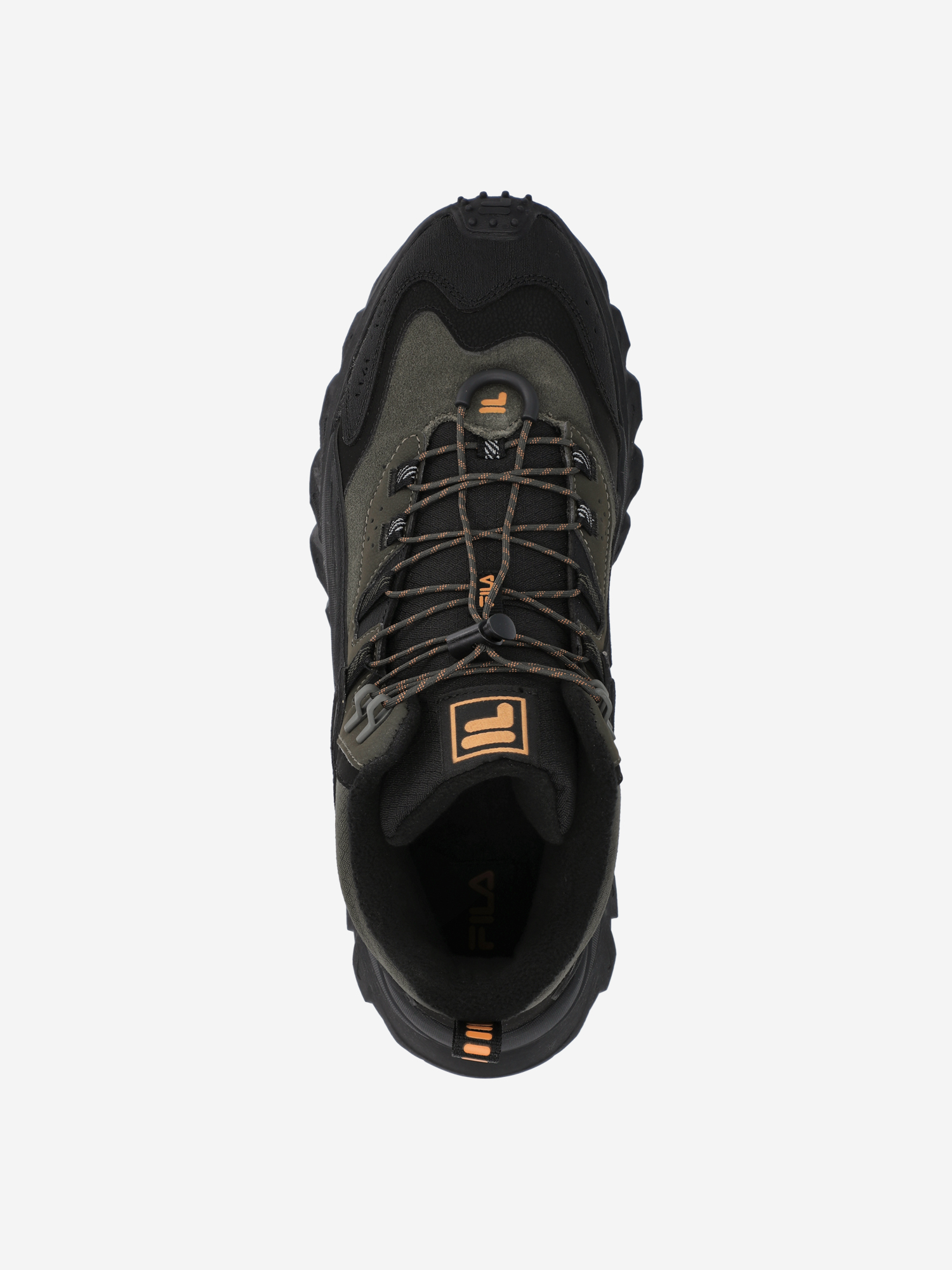 фото Кроссовки утепленные мужские fila bounder, черный