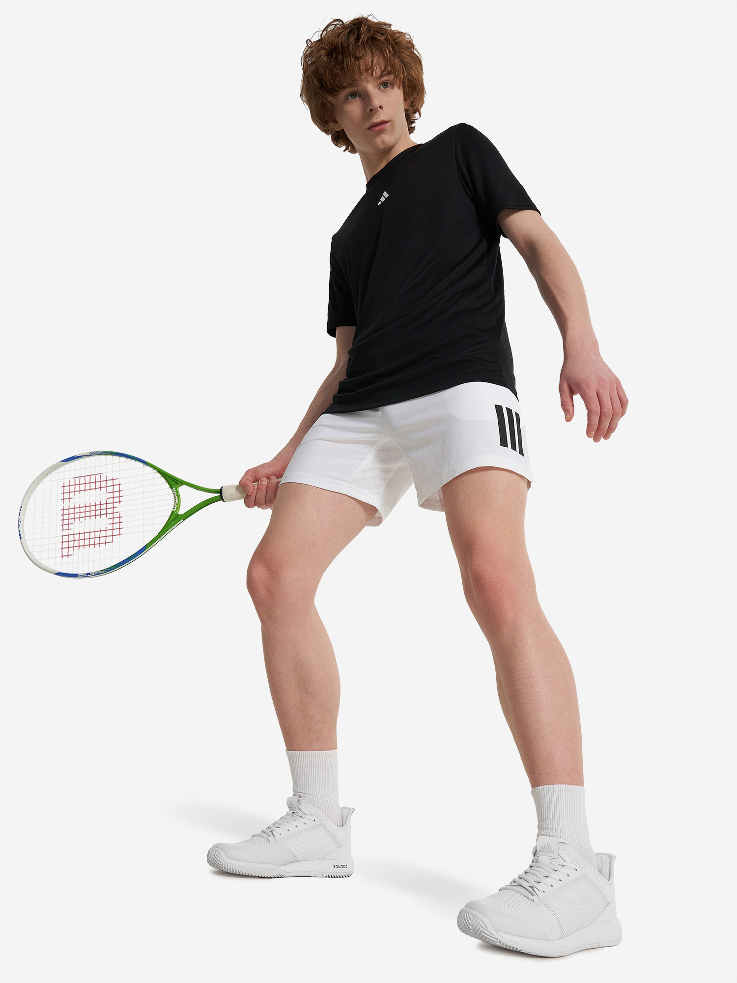 фото Шорты для мальчиков adidas club, белый