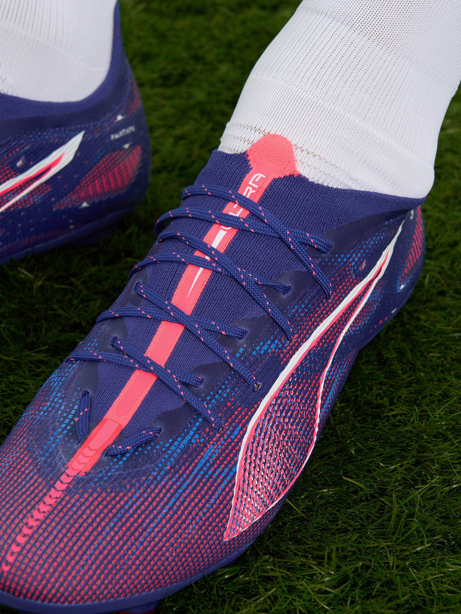 фото Бутсы мужские puma ultra 5 pro fg/ag, фиолетовый