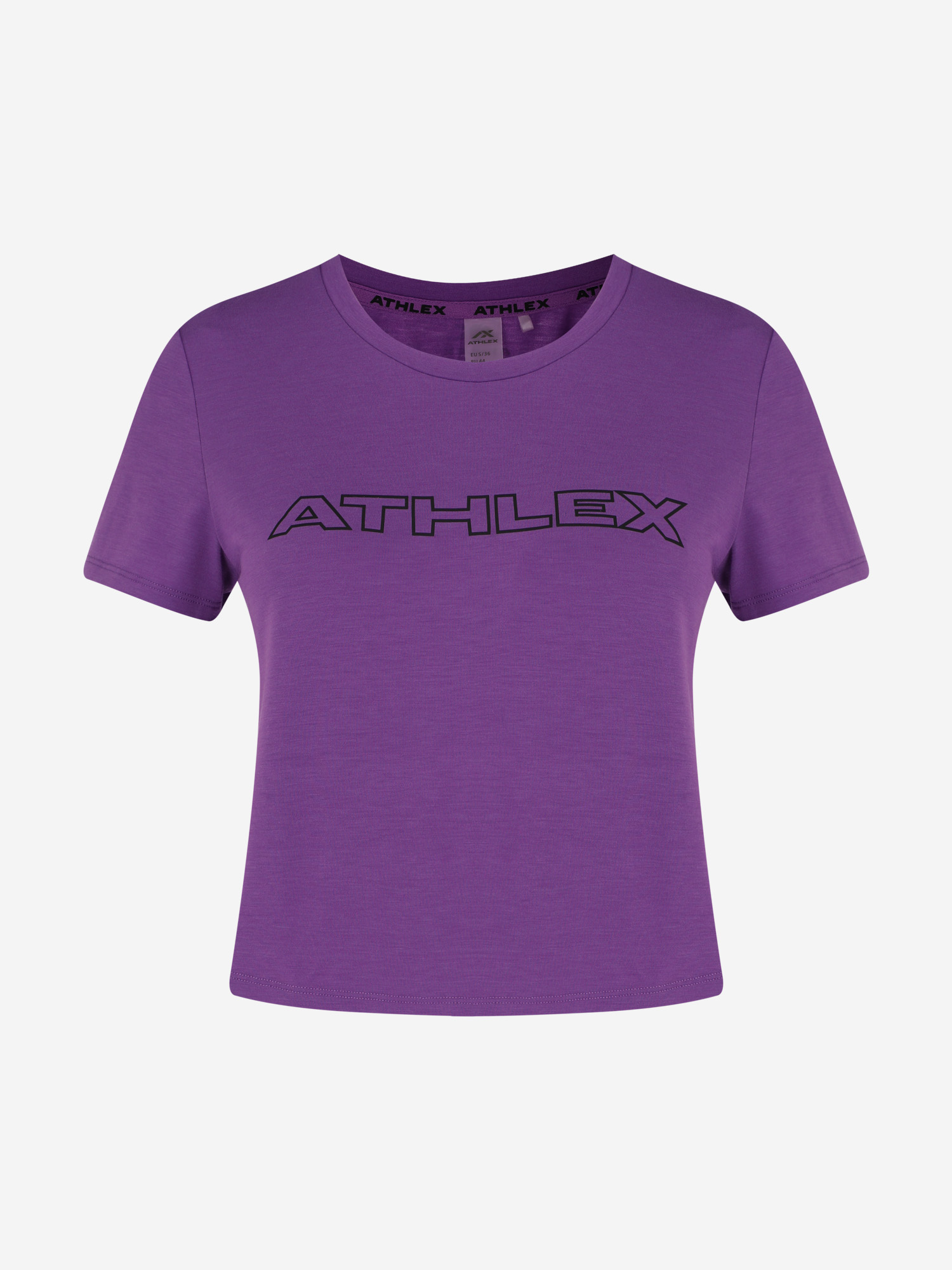 фото Футболка женская athlex pump up, фиолетовый