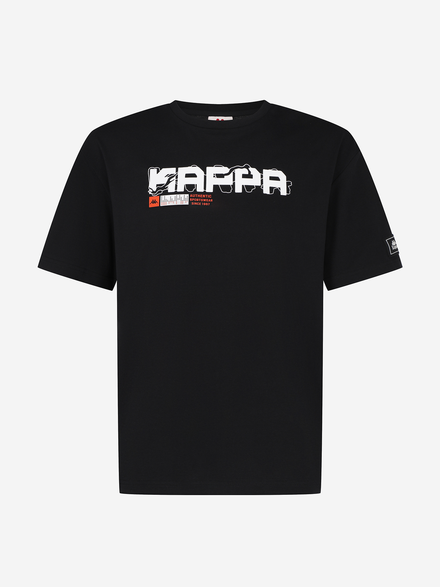 фото Футболка мужская kappa, черный