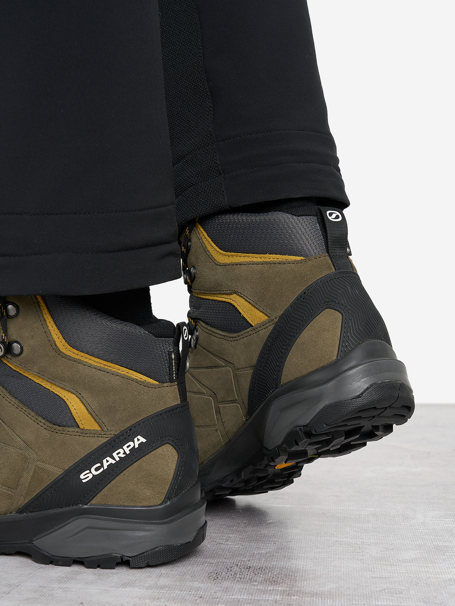 фото Ботинки мужские scarpa zg trek gtx, коричневый