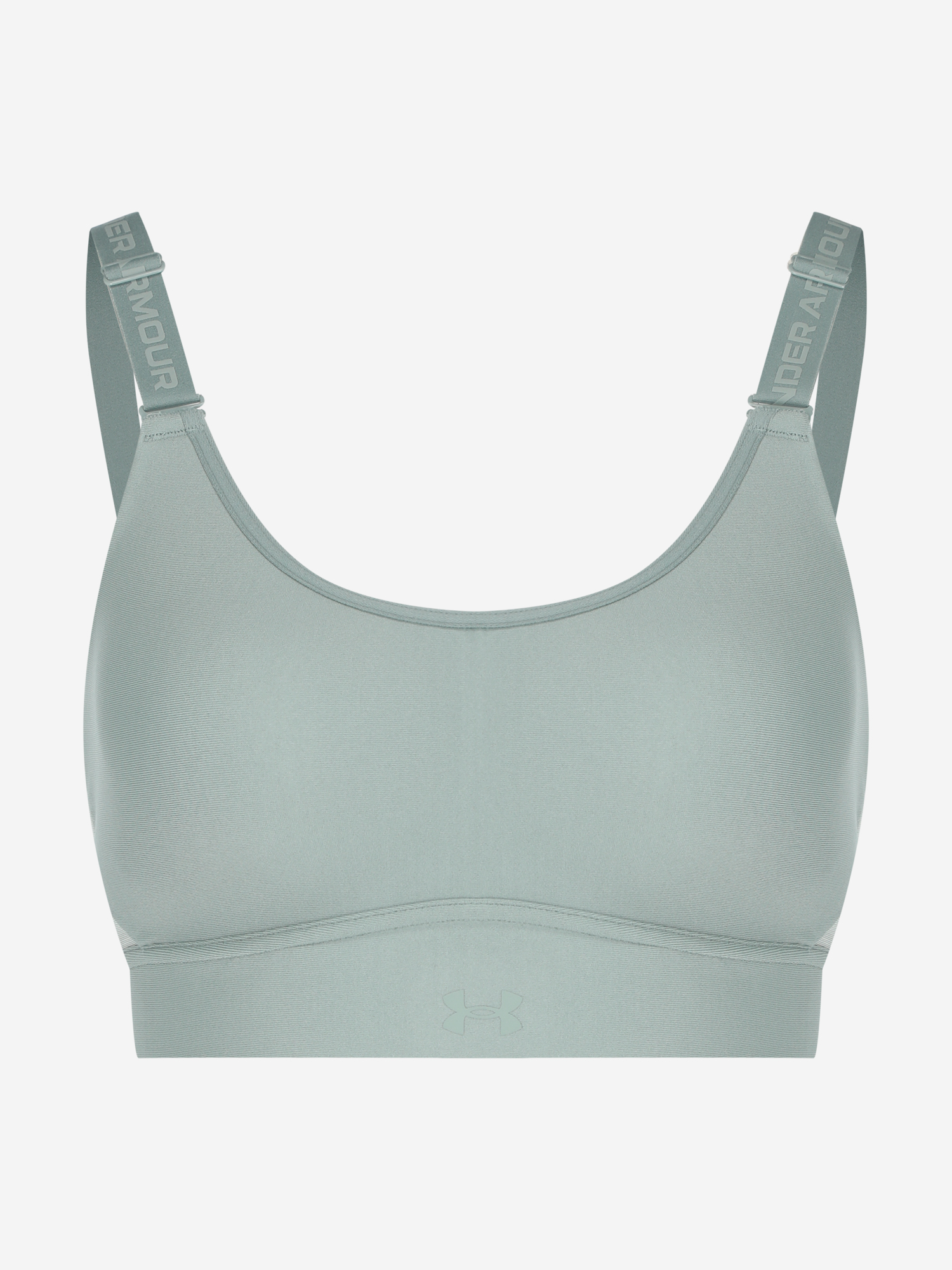 фото Спортивный топ бра under armour infinity 2.0, зеленый