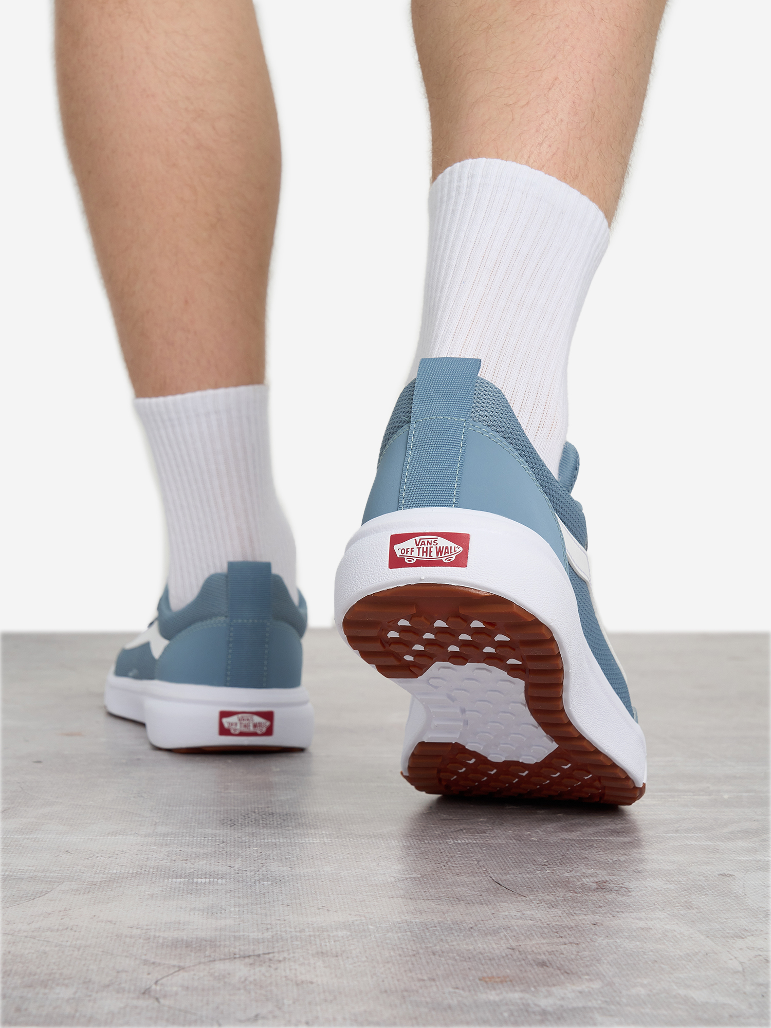 фото Кеды мужские vans range exp, голубой