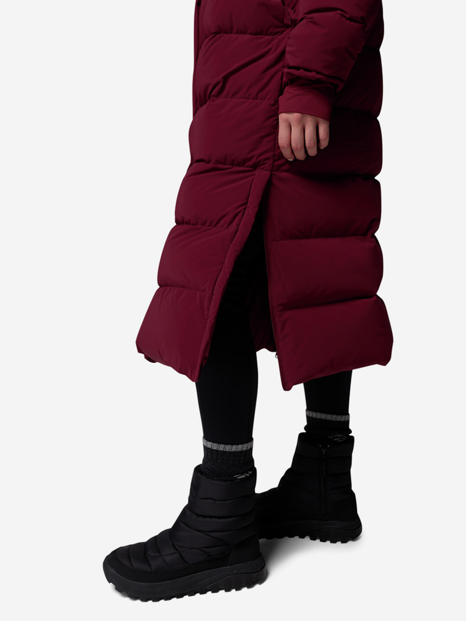 фото Пуховик женский columbia amaze puff, красный