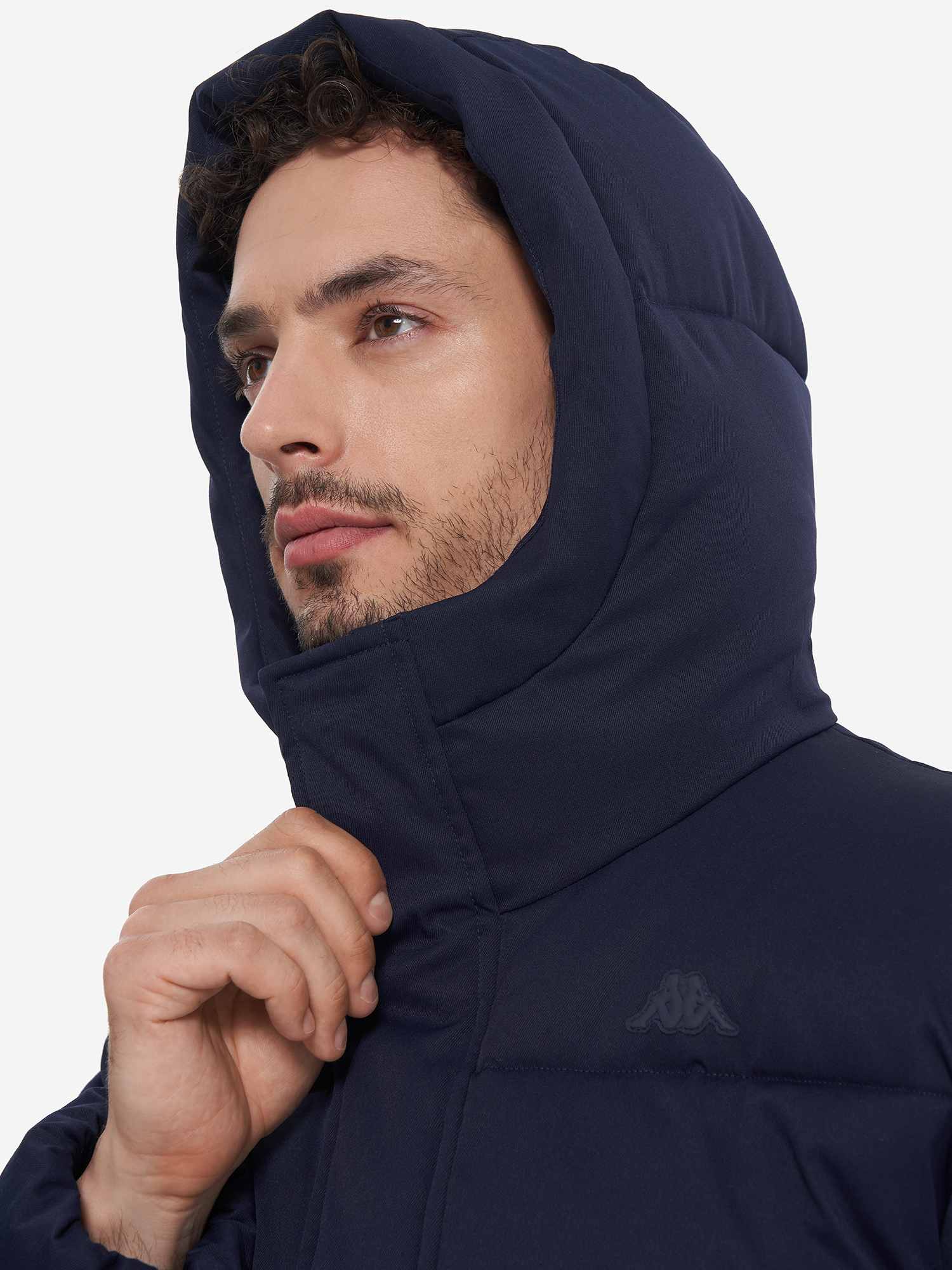фото Пуховик мужской robe di kappa, синий