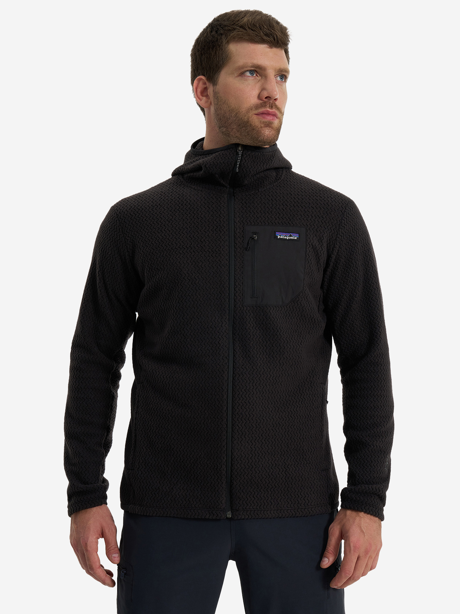фото Толстовка мужская patagonia air, черный