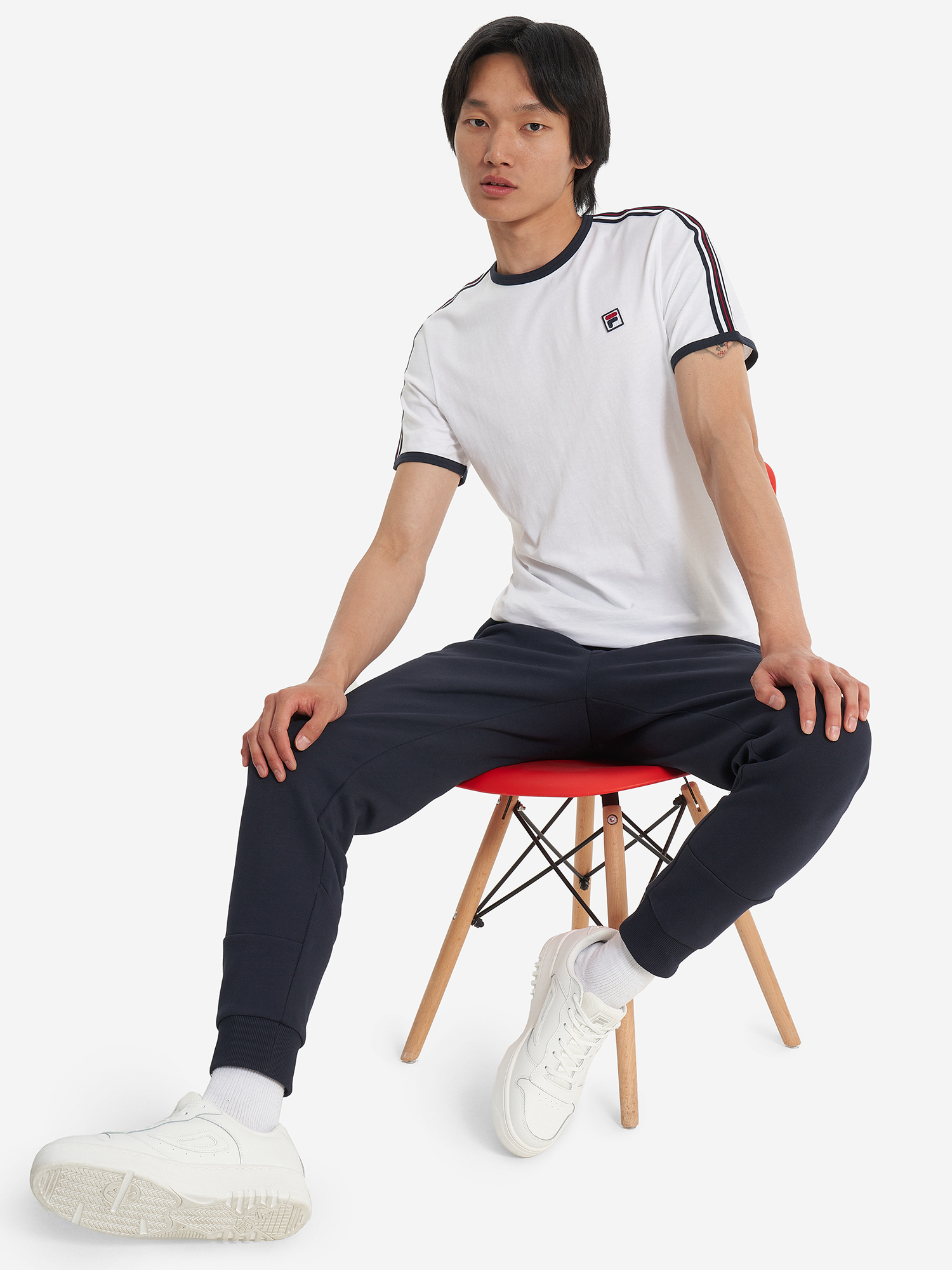 фото Футболка мужская fila, белый