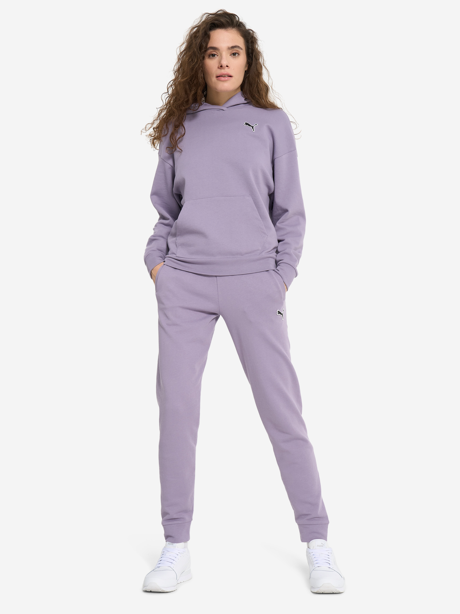 фото Брюки женские puma essentials, фиолетовый