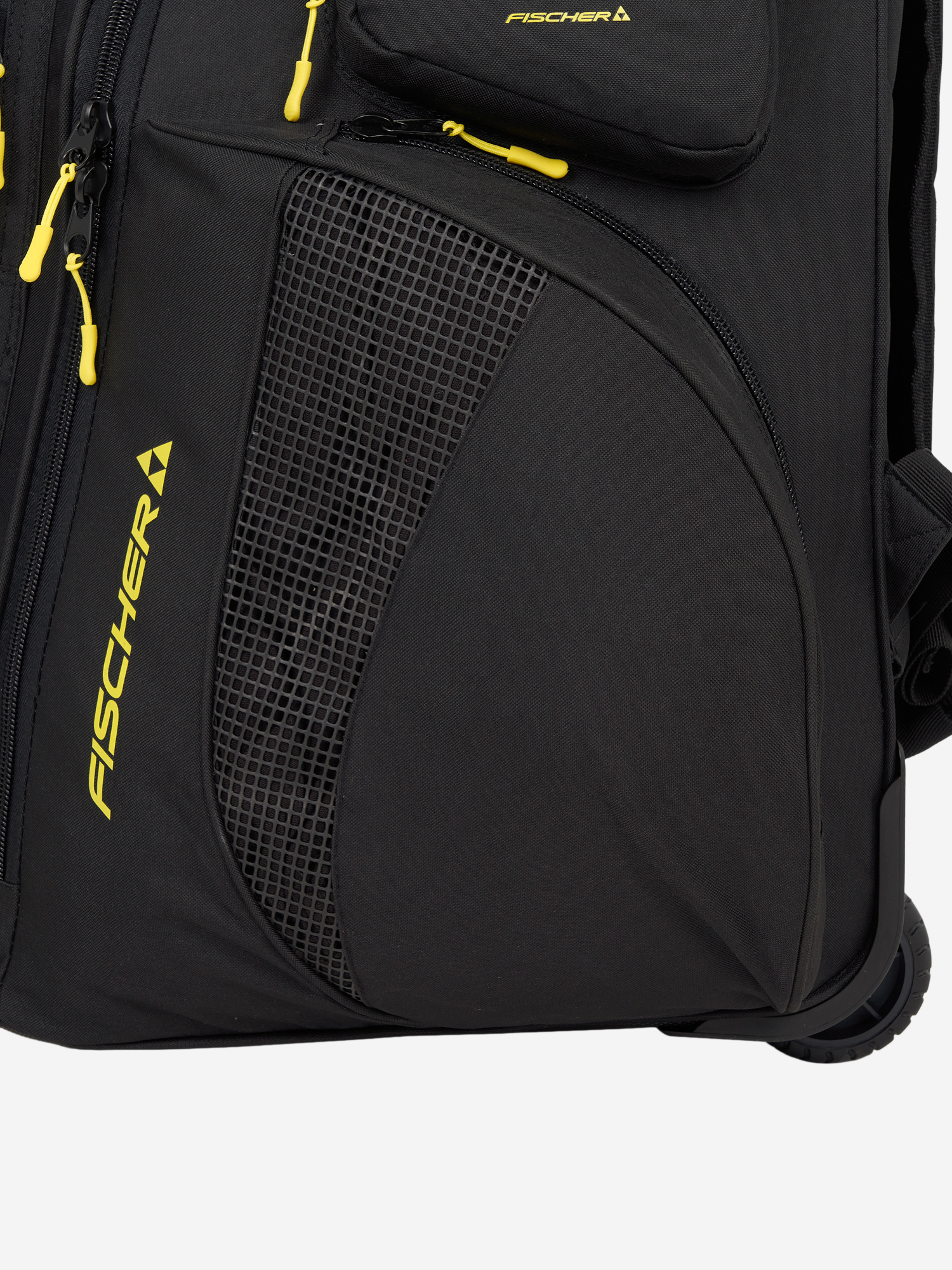 фото Баул-рюкзак хоккейный детский с колесами fischer player backpack 16", черный