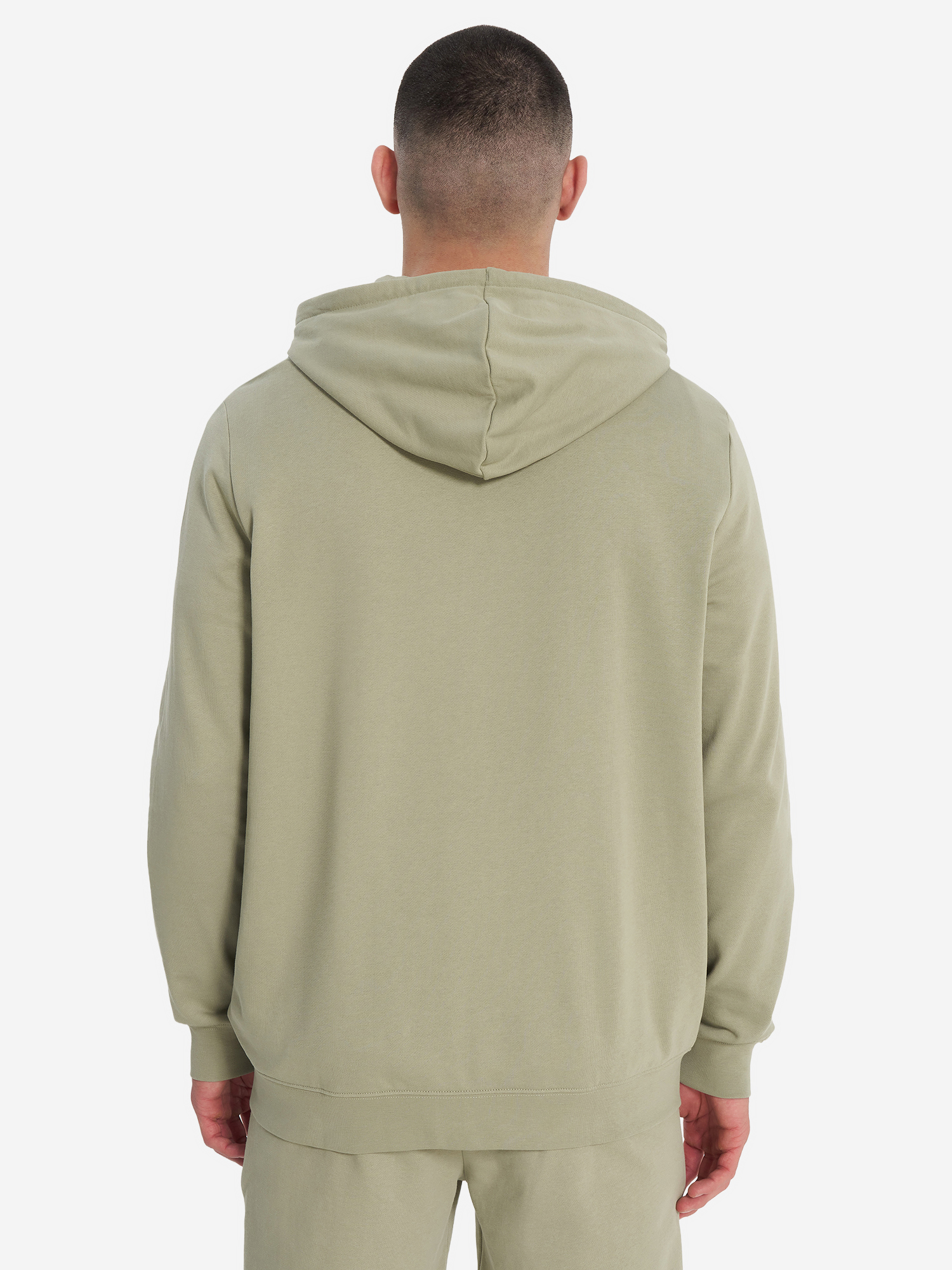 фото Толстовка мужская puma ess elevated, зеленый