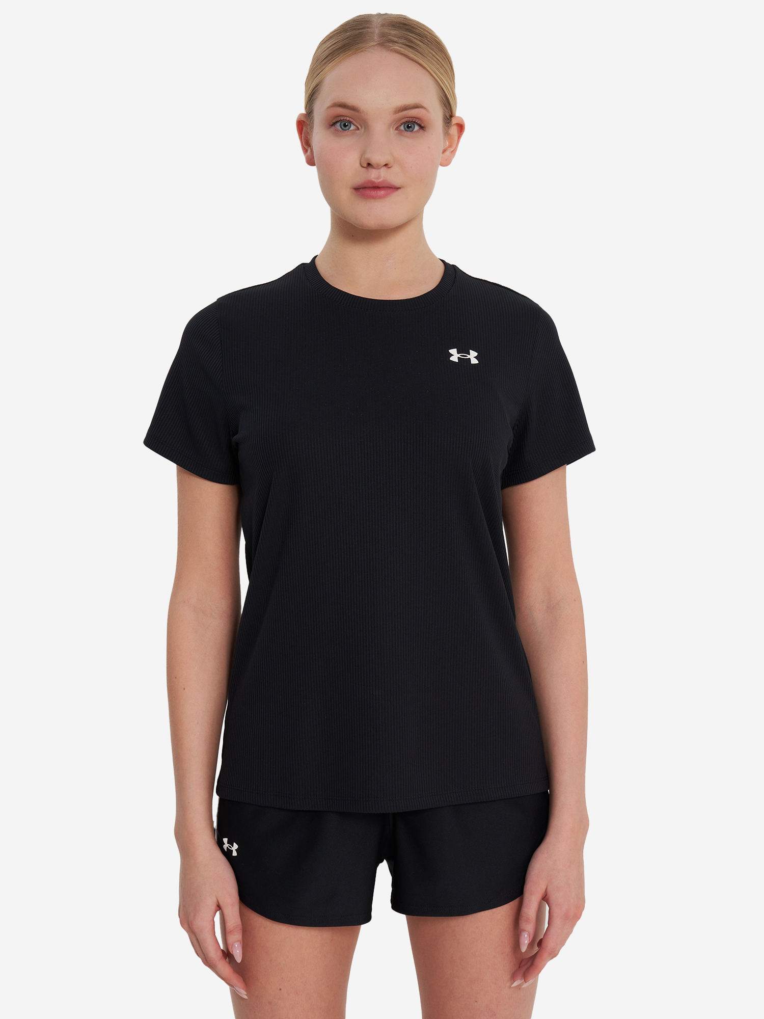 фото Футболка женская under armour tech, черный