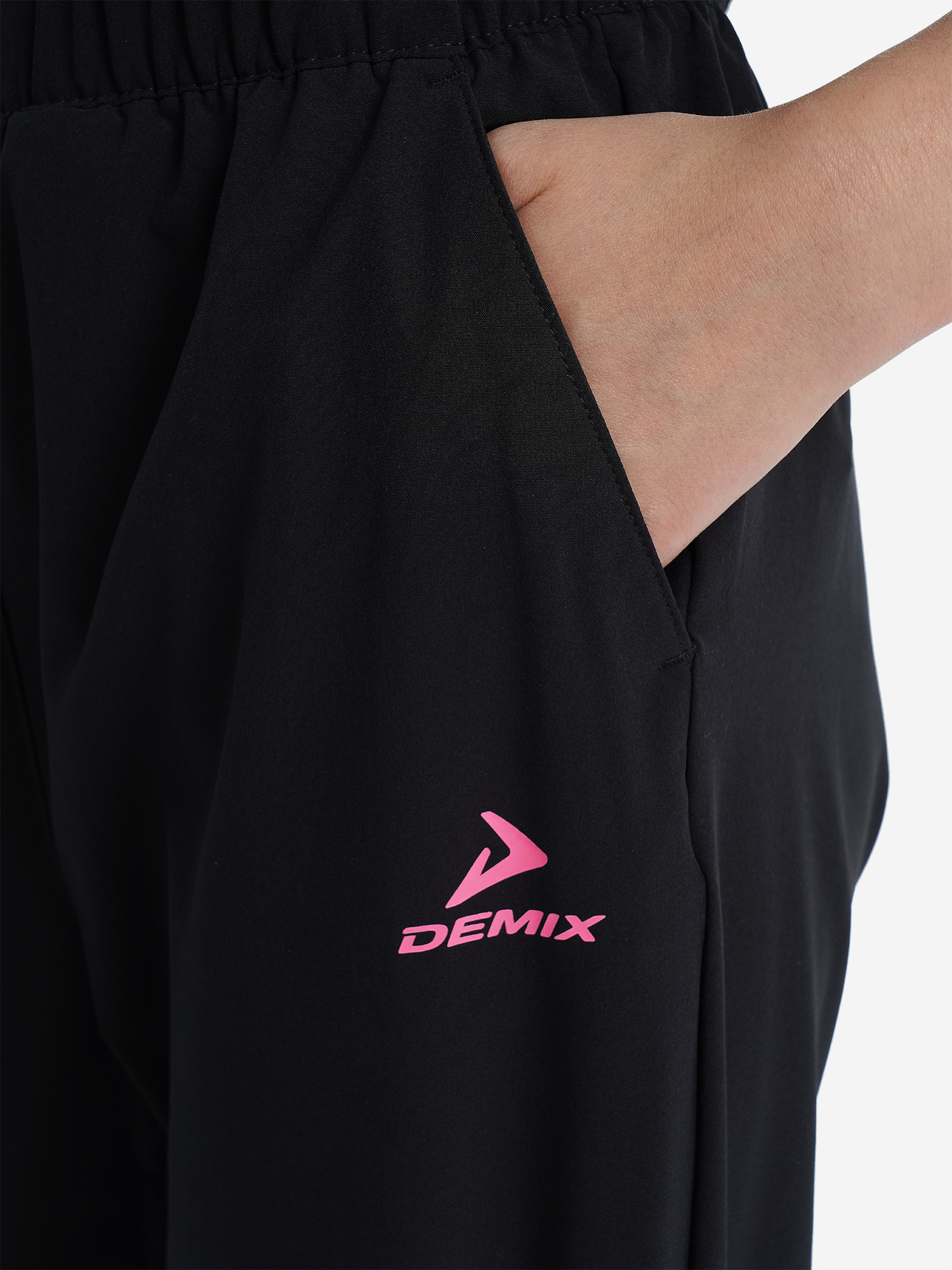 фото Брюки для девочек demix, черный