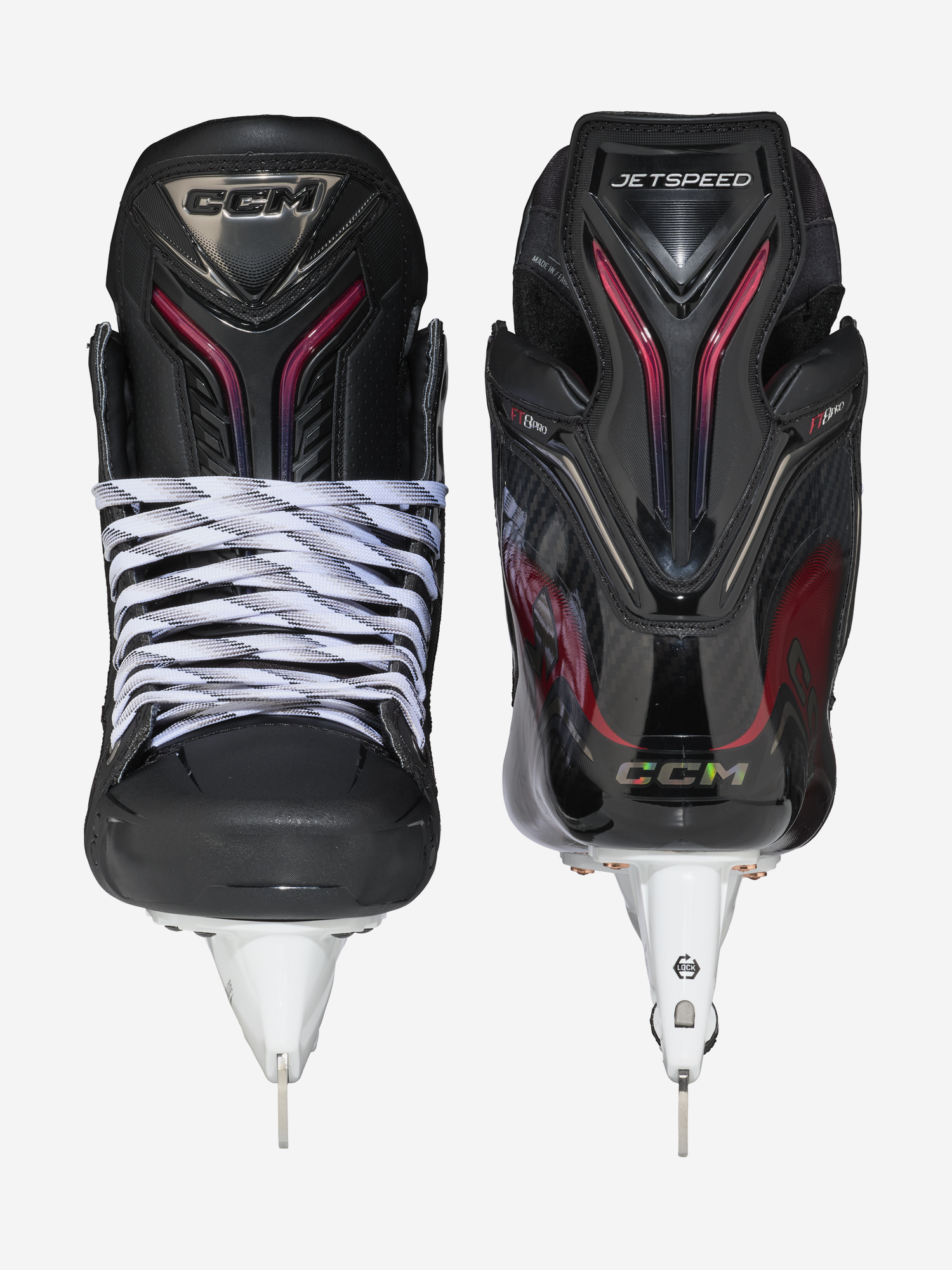 фото Коньки хоккейные детские ccm sk jetspeed ft8 pro in regular, мультицвет