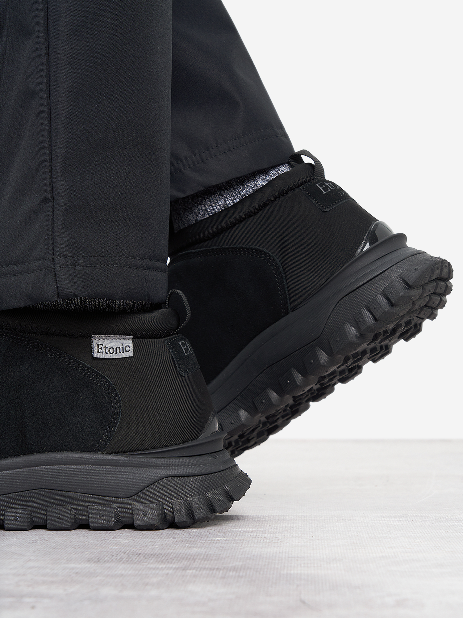 фото Ботинки утепленные мужские etonic snow, черный
