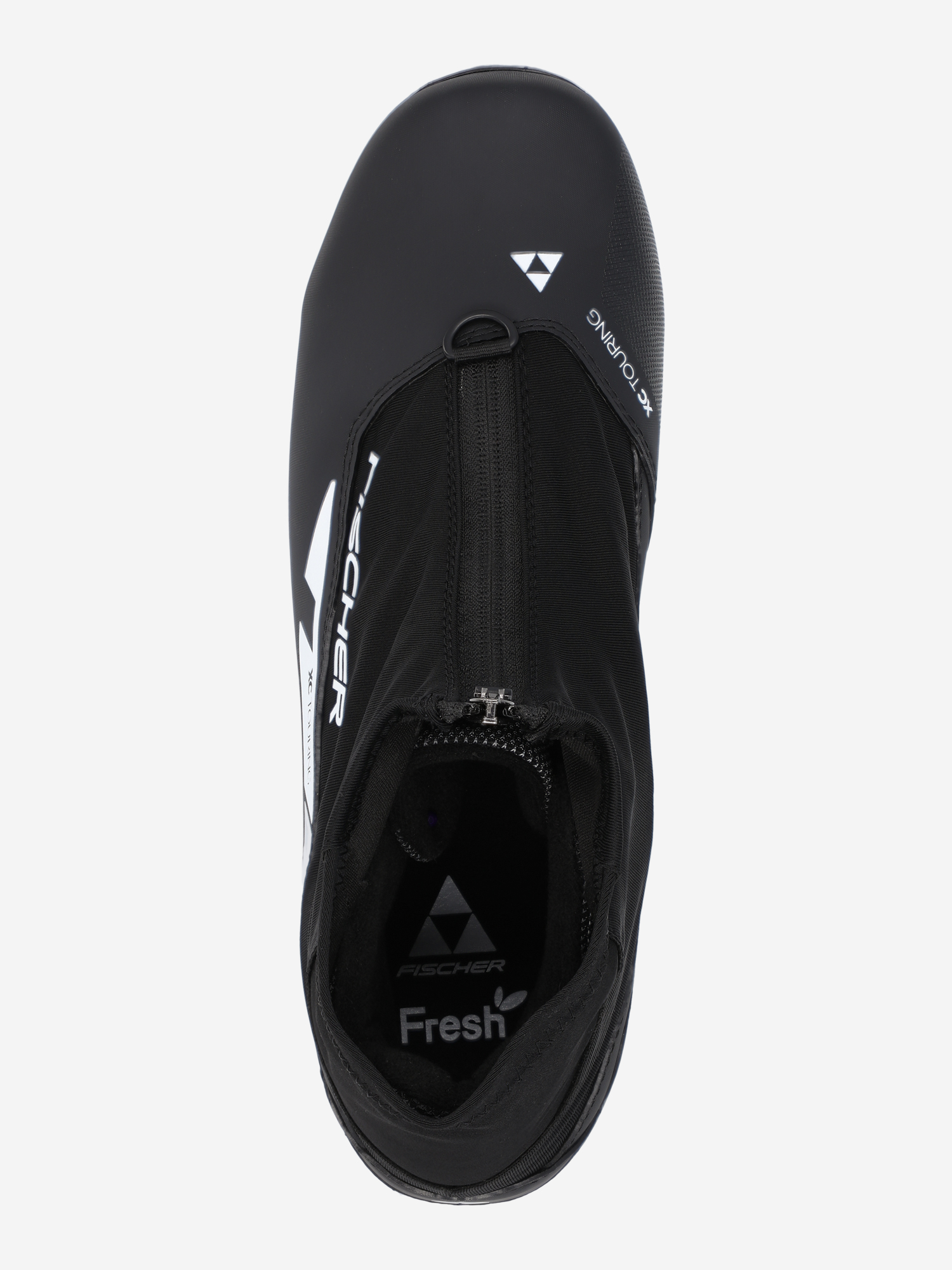 фото Ботинки лыжные fischer xc touring, серый