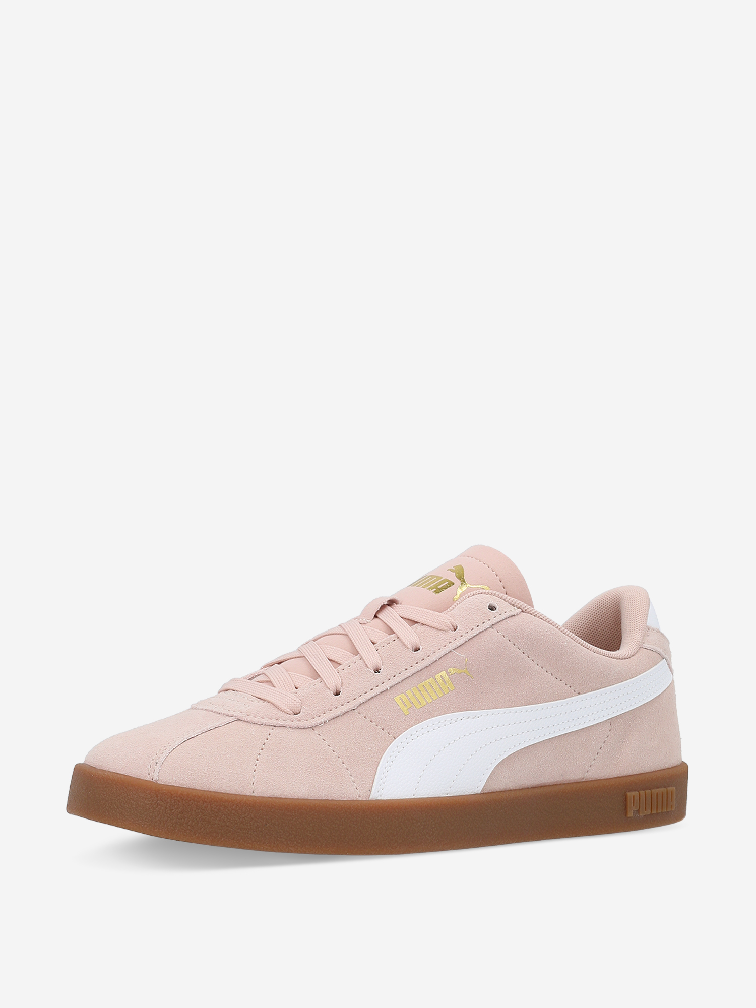 фото Кеды женские puma club ii, бежевый