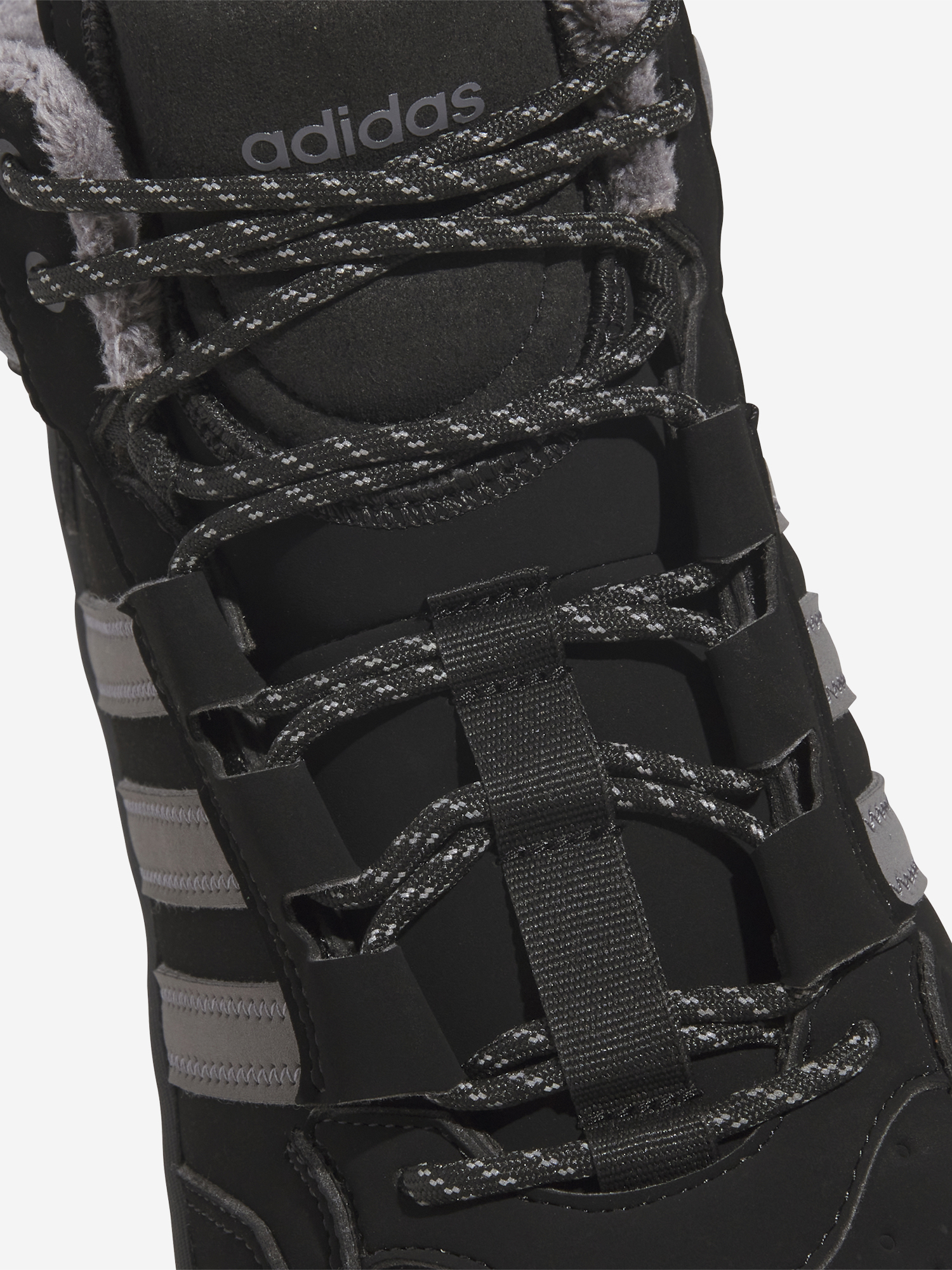 фото Кеды мужские adidas hoops 4.0 mid, черный