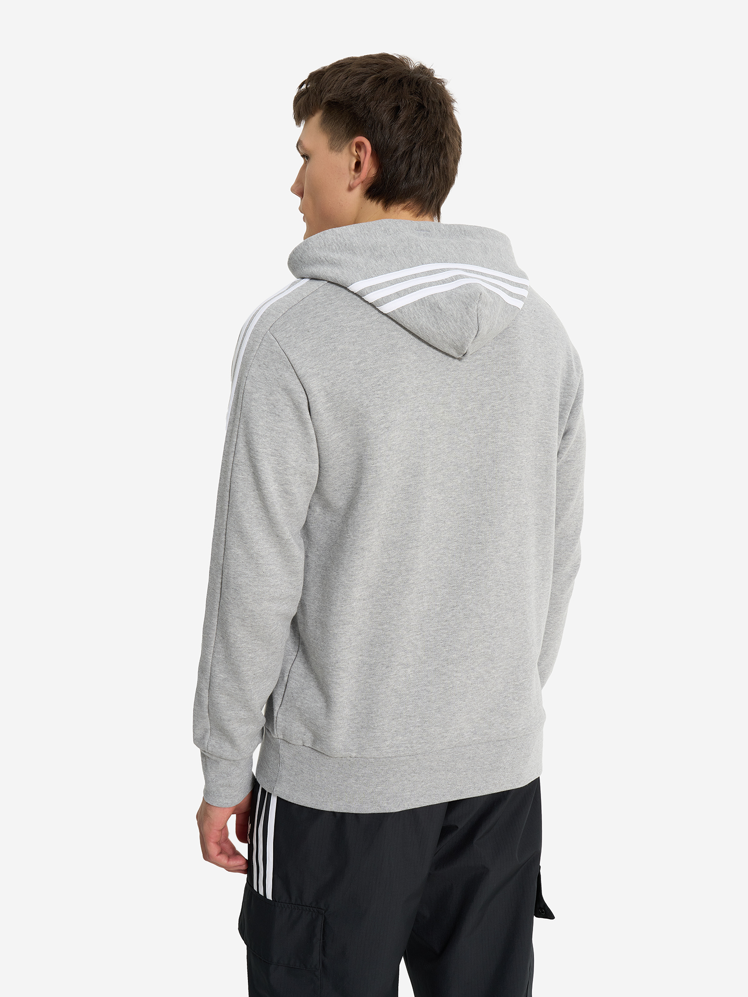 фото Толстовка мужская adidas, серый