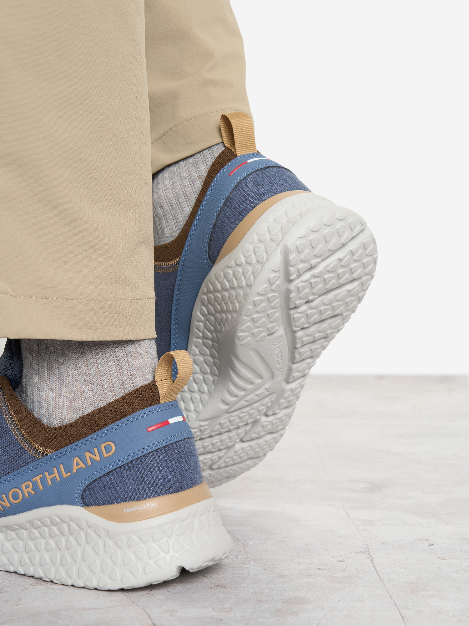 фото Кроссовки мужские northland tosens canvas 2, синий