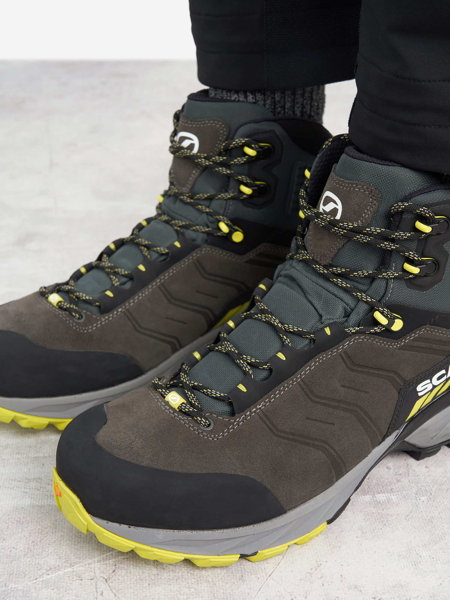 фото Ботинки мужские scarpa rush trk gore-tex, серый