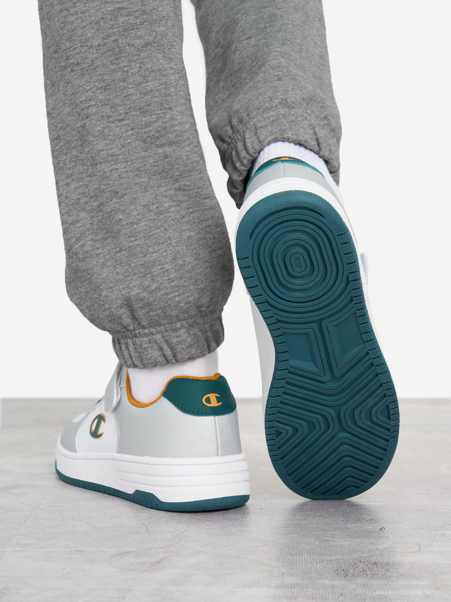фото Кеды для мальчиков champion style, серый