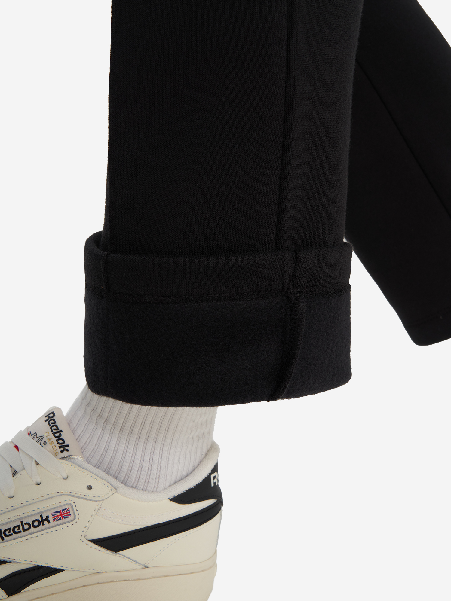 фото Брюки женские reebok brielle pintuck, черный