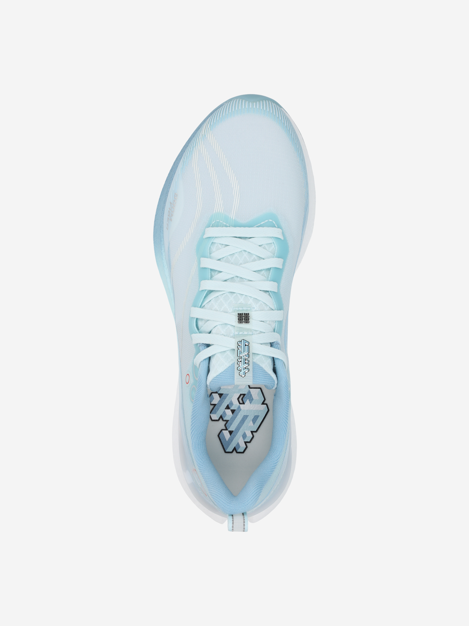 фото Кроссовки женские li-ning red hare 8 pro, голубой