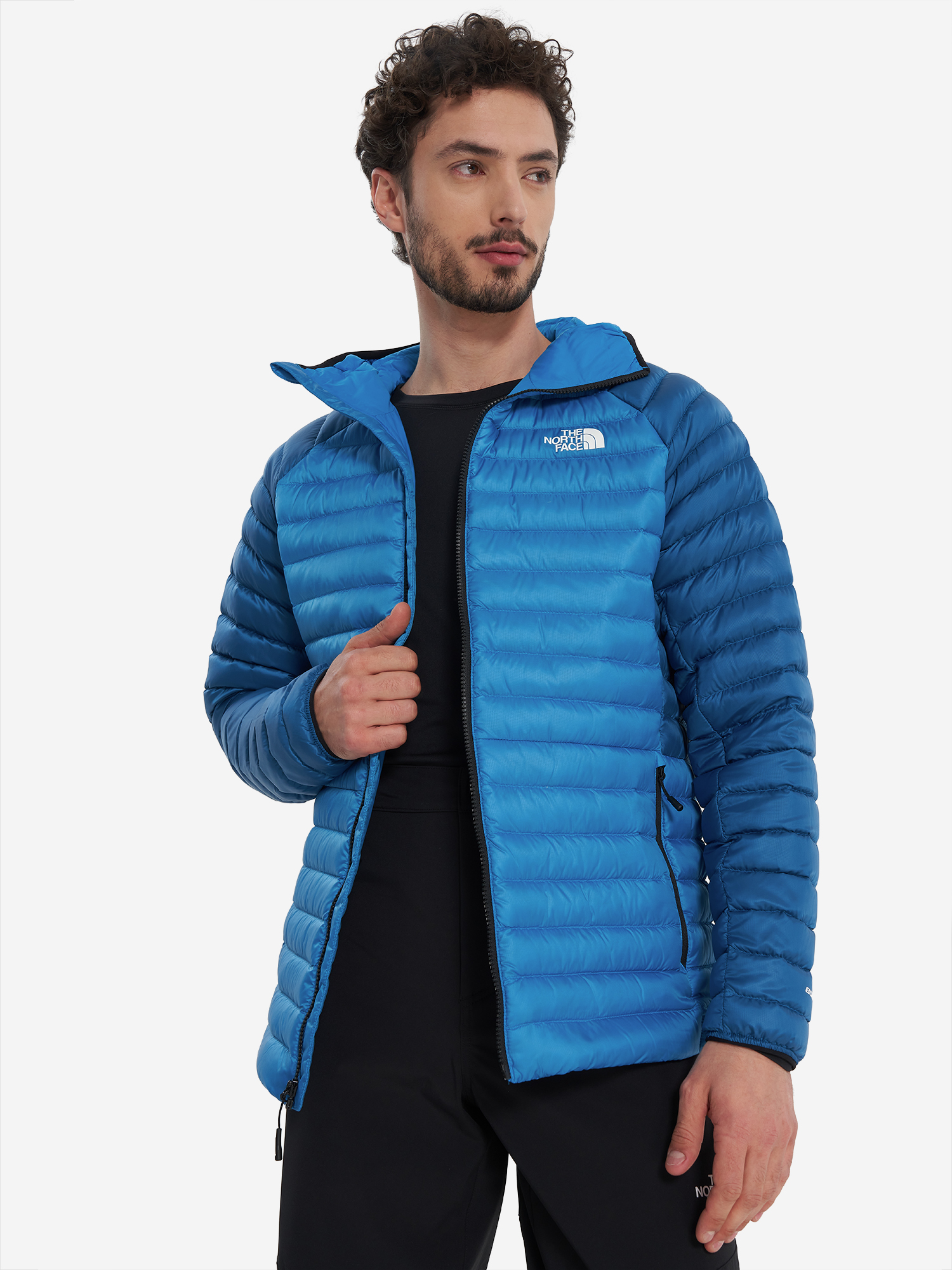 фото Пуховик мужской the north face bettaforca, голубой