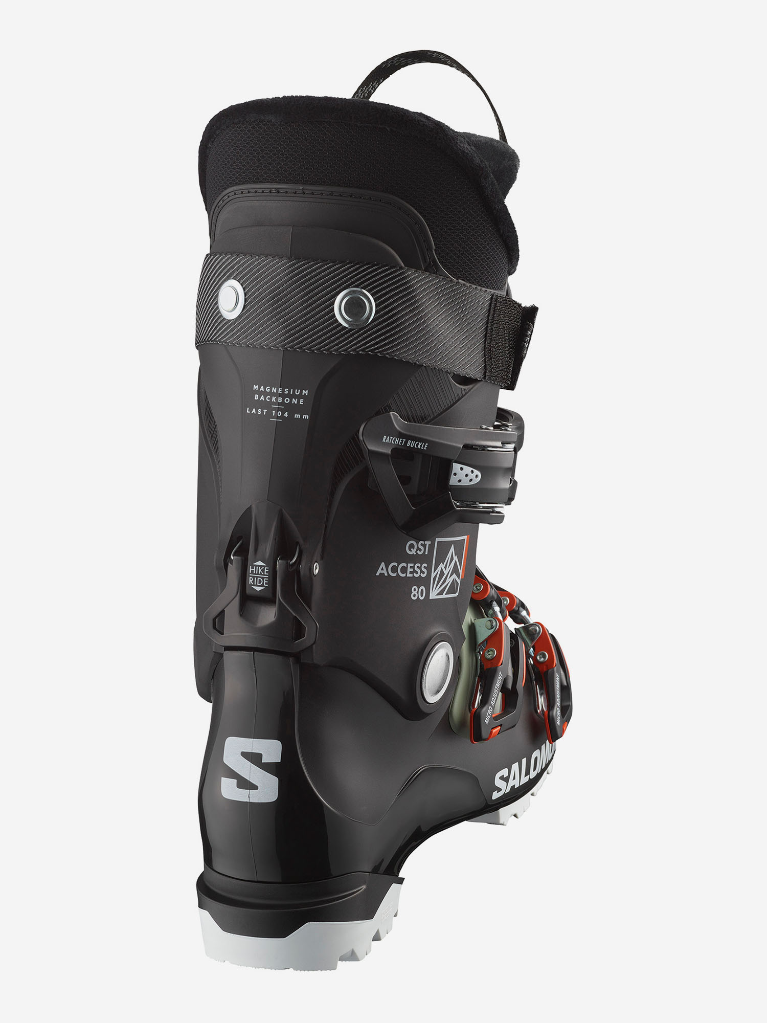 фото Ботинки горнолыжные salomon qst access 80 gw, черный