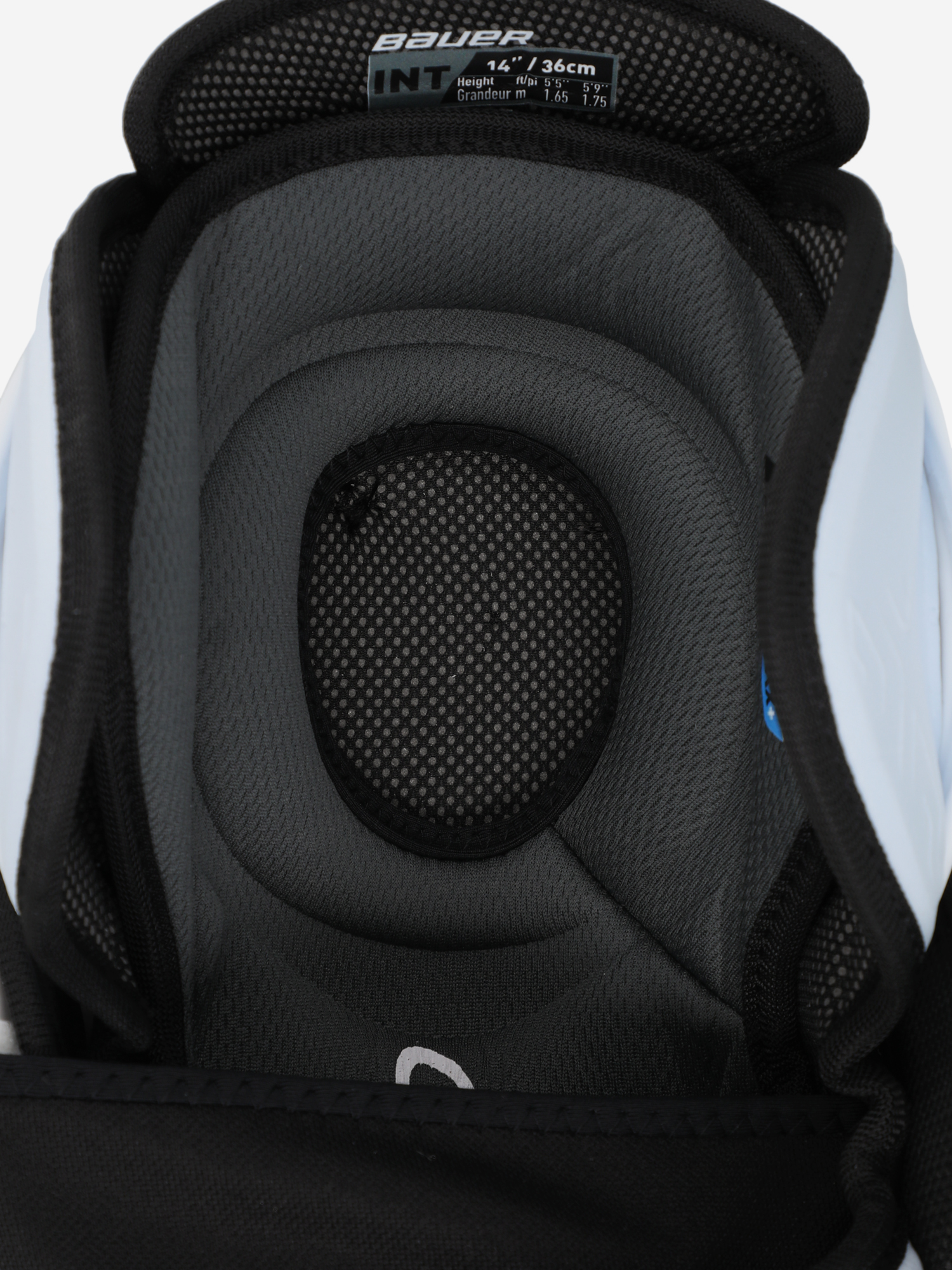 фото Щитки хоккейные детские bauer vapor flypro int, белый