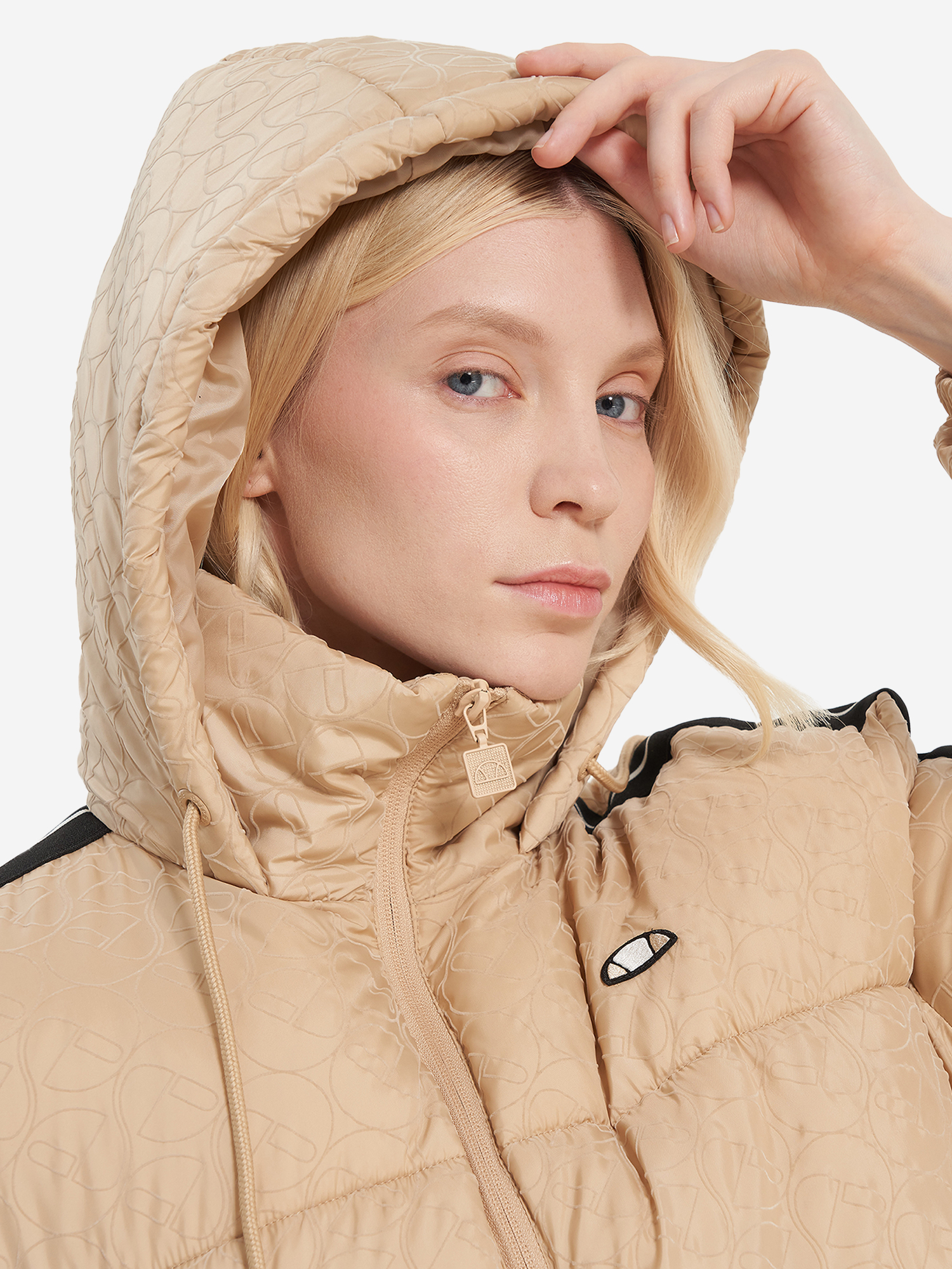 фото Куртка утепленная женская ellesse, бежевый