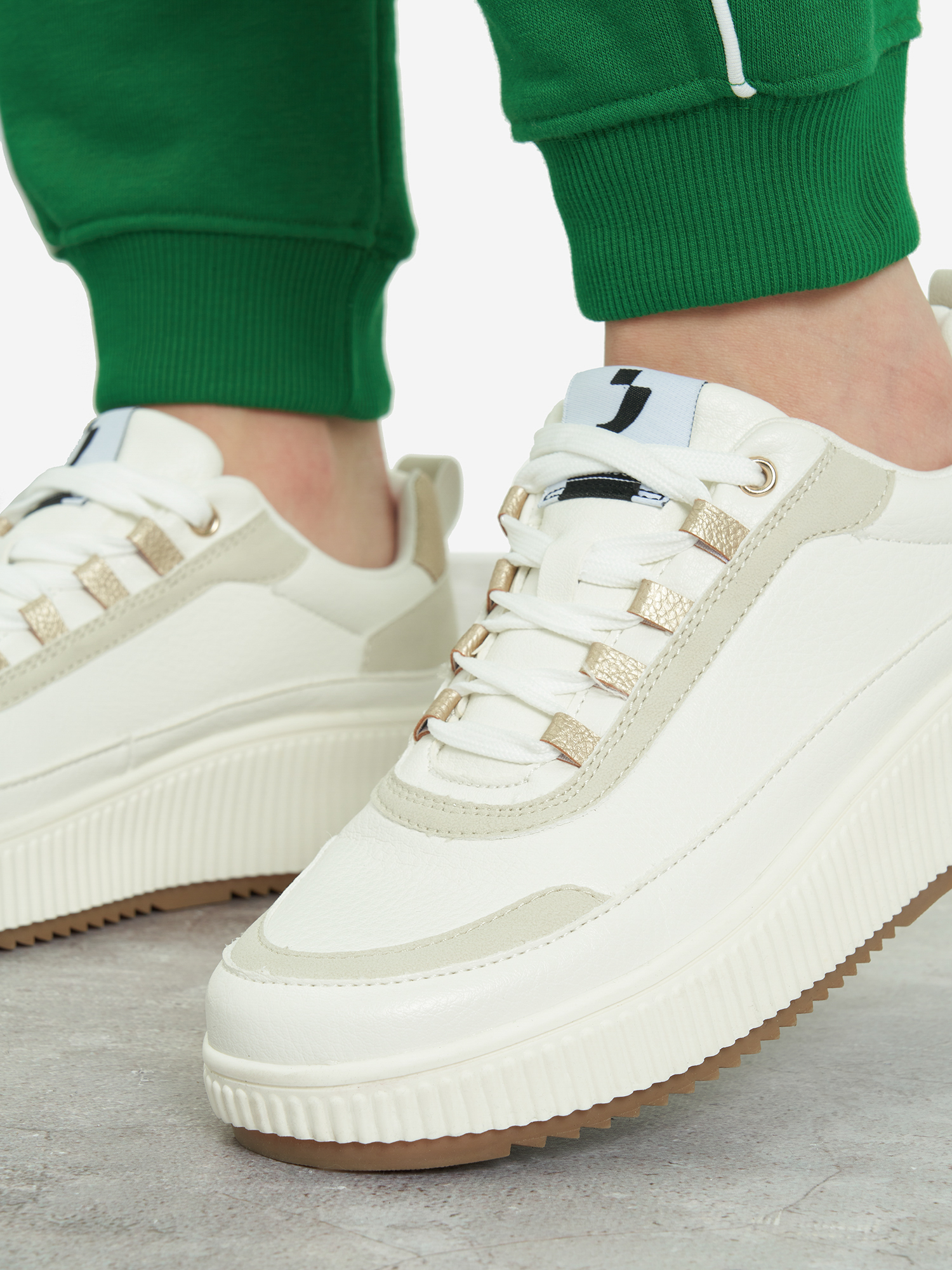 фото Кеды женские safety jogger casual low 2, белый