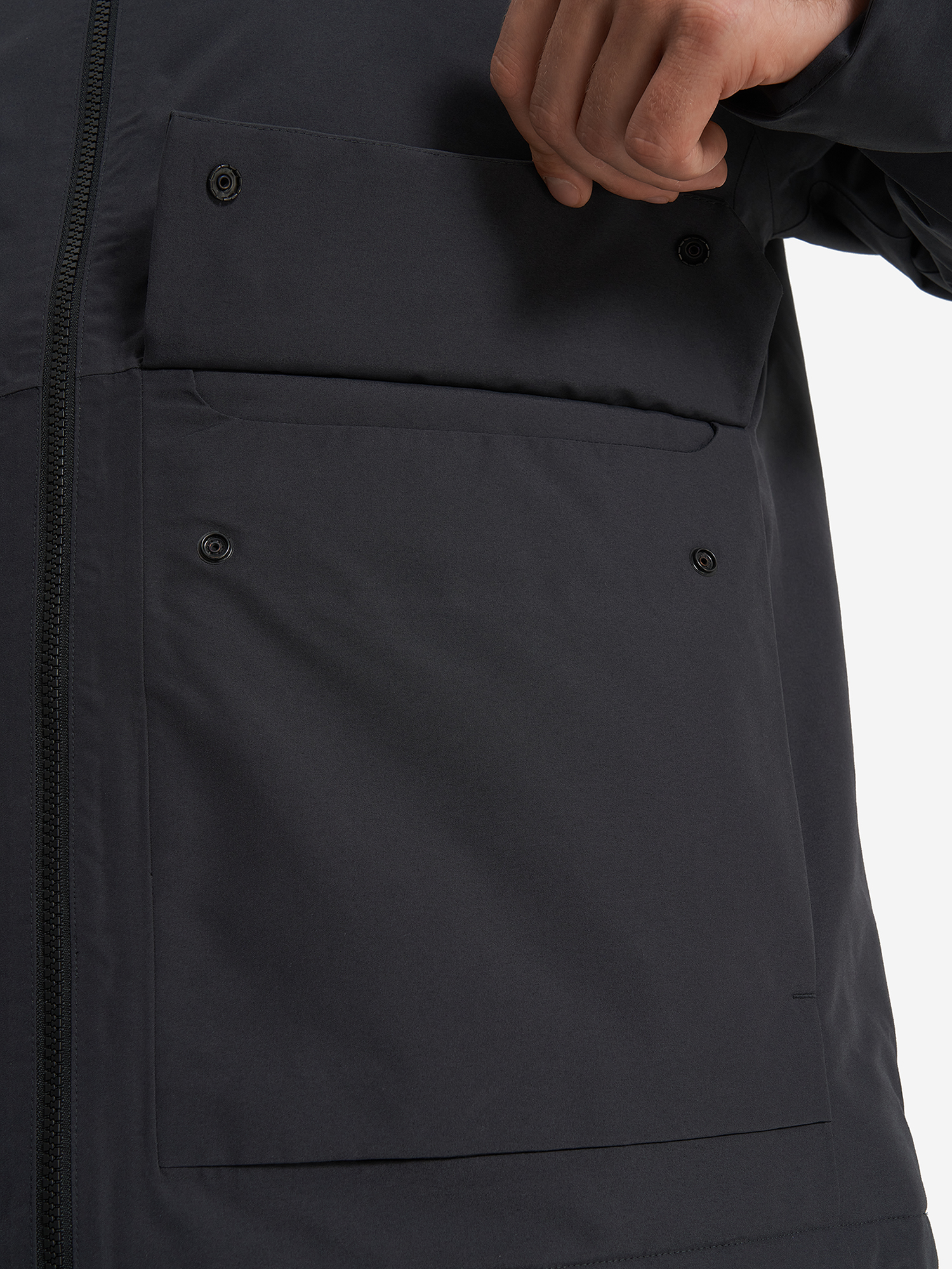 фото Куртка утепленная мужская jack wolfskin tempeltor, серый