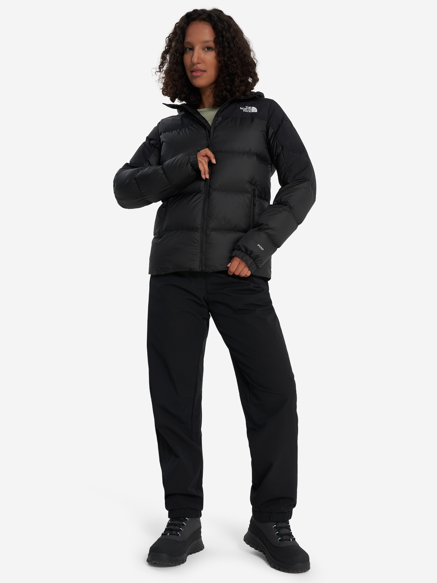 фото Пуховик женский the north face diablo down 2.0, черный