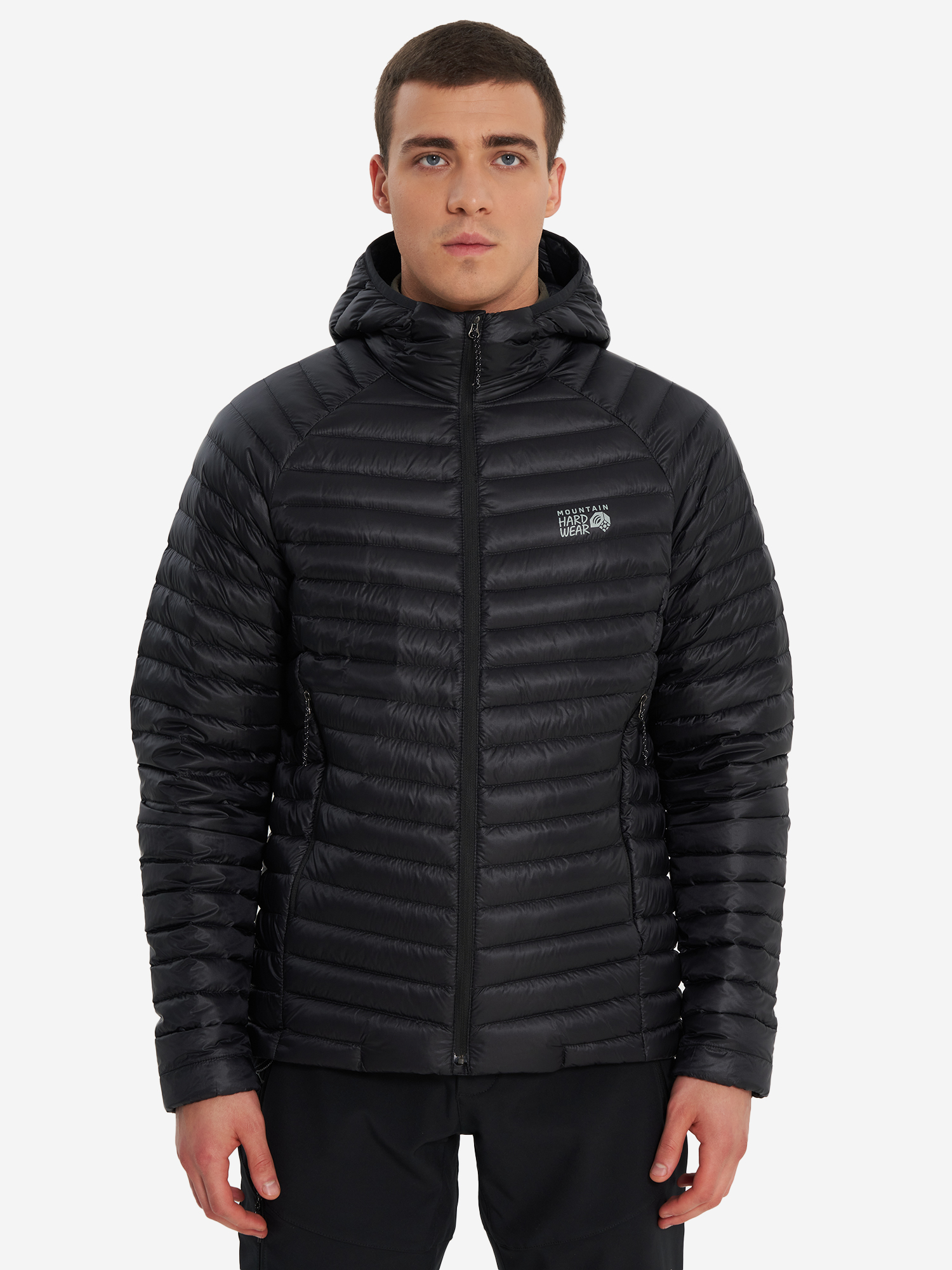 фото Пуховик мужской mountain hardwear ghost whisperer, черный