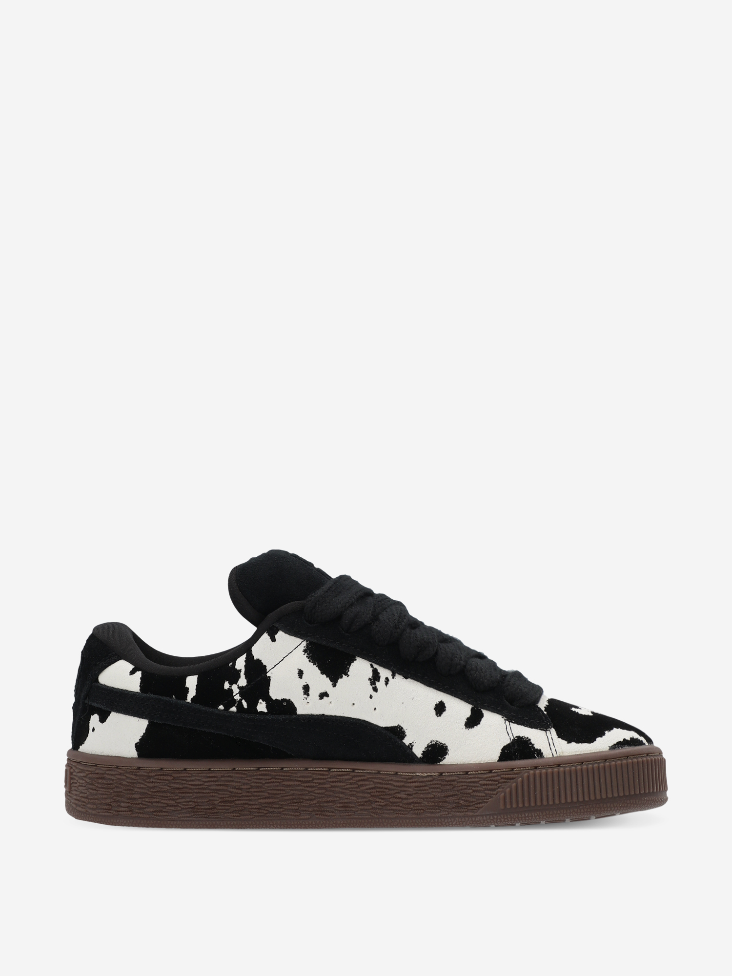 фото Кеды женские puma suede xl wild instinct, черный