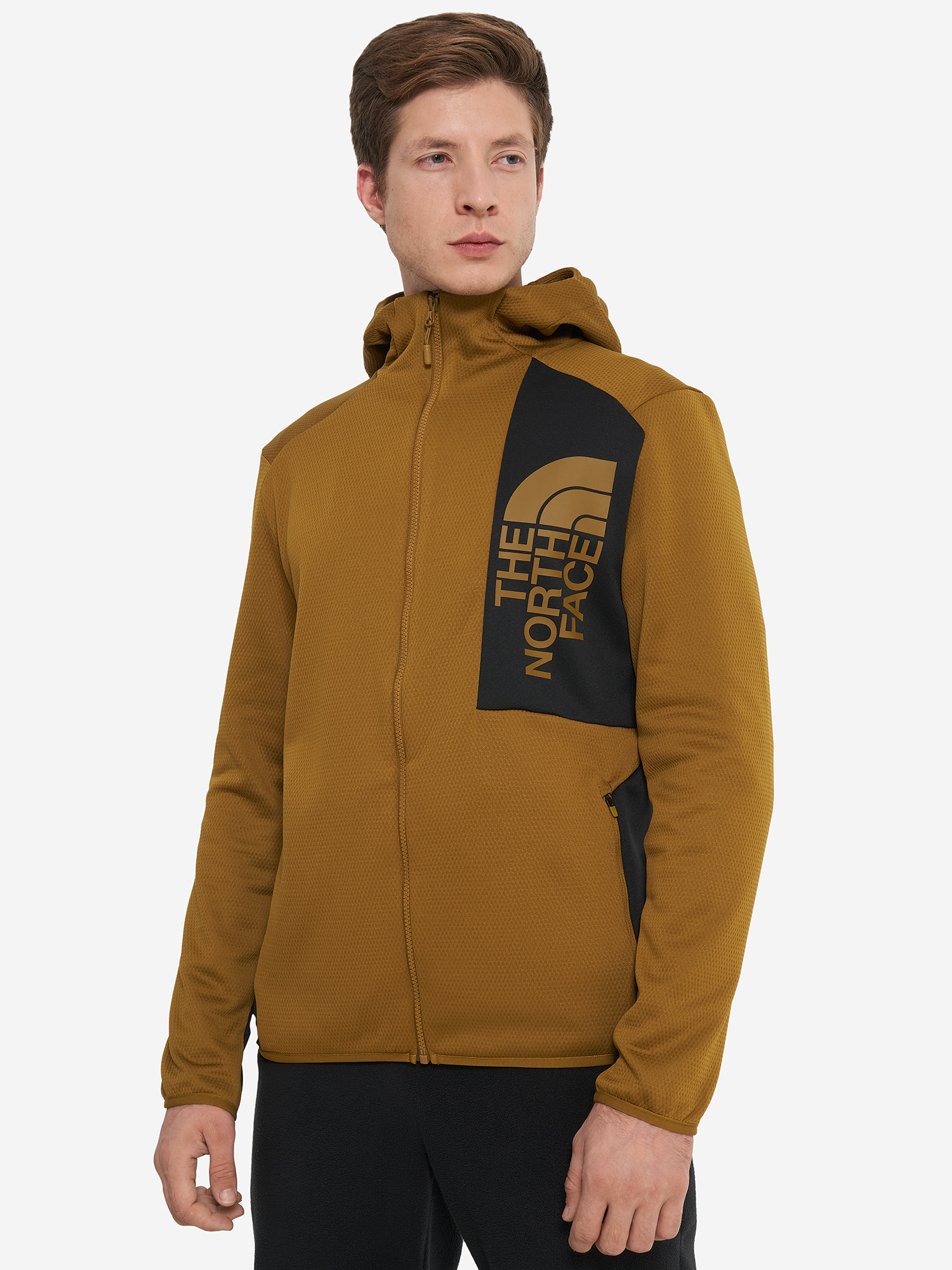 фото Толстовка мужская the north face merak, зеленый