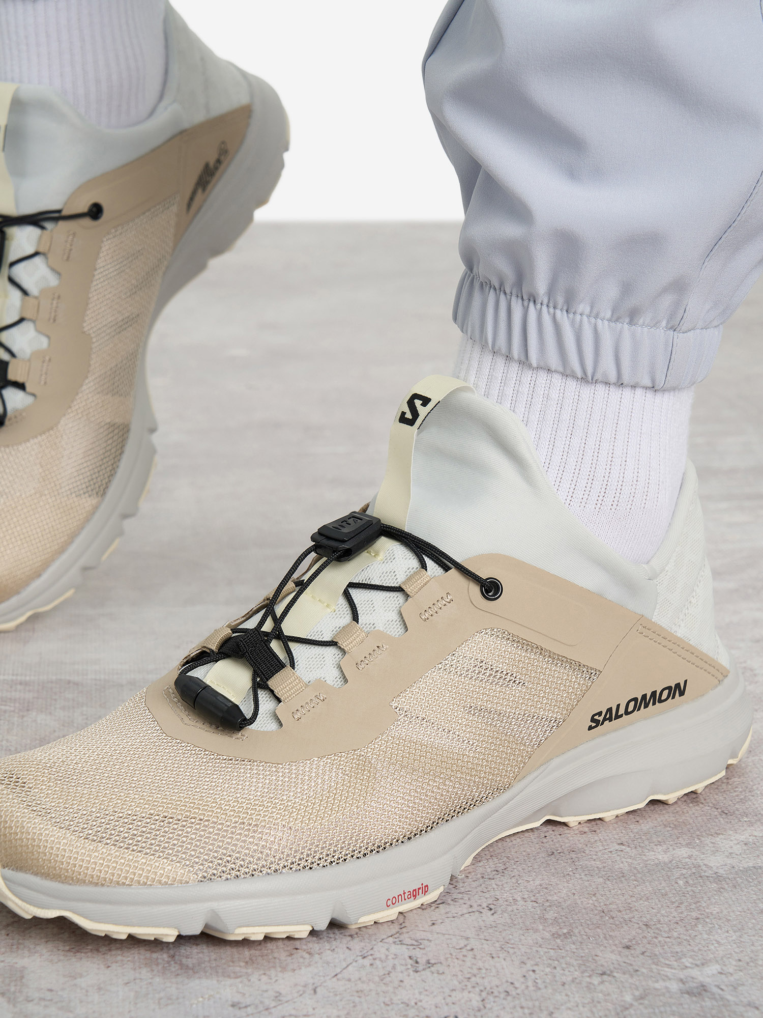 фото Кроссовки женские salomon amphib bold 2, бежевый
