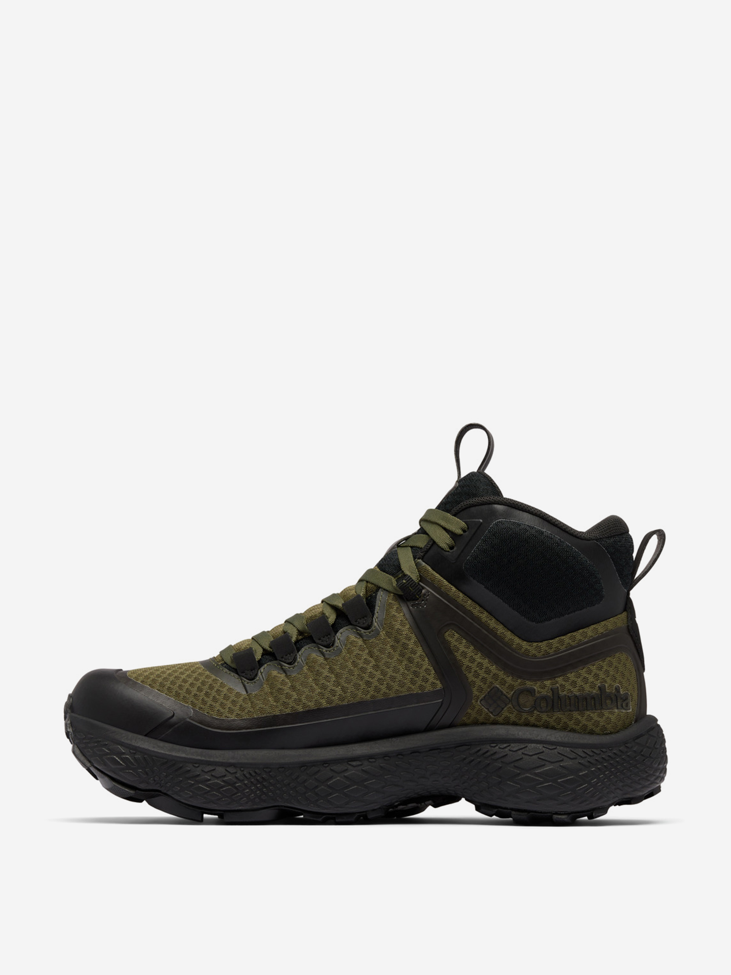 фото Ботинки мужские columbia escape thrive titanium mid outdry, зеленый