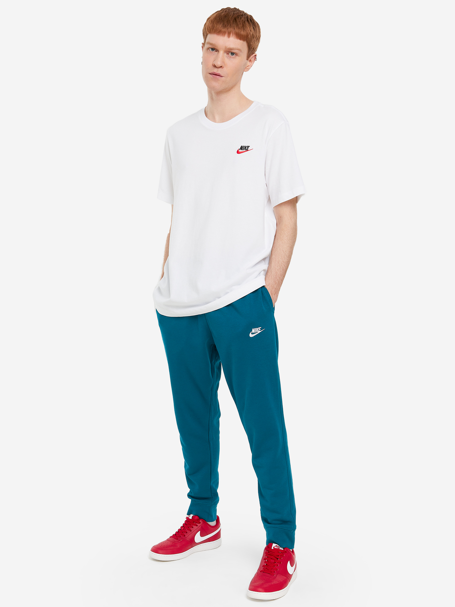 фото Брюки мужские nike, зеленый