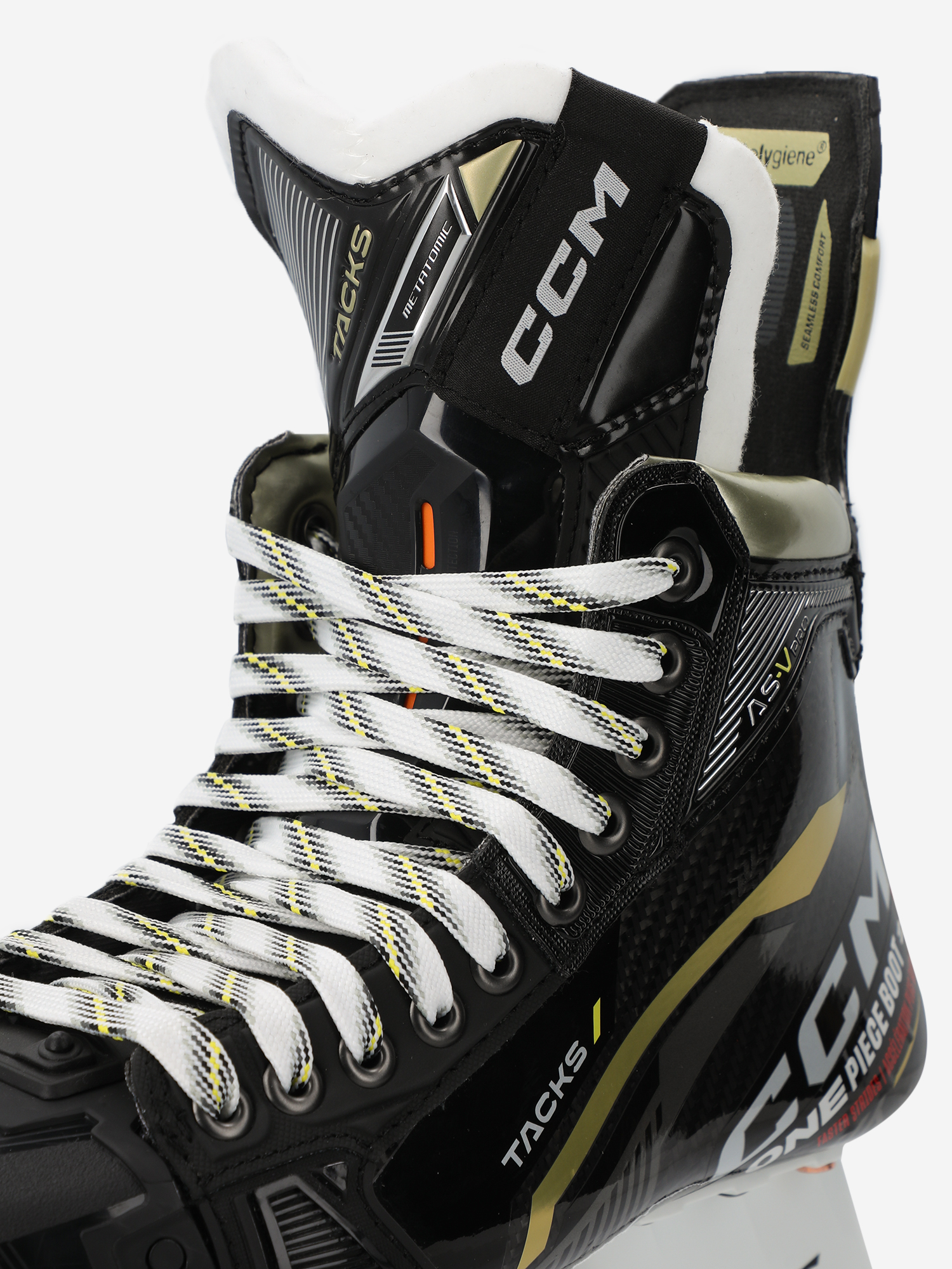 фото Коньки хоккейные детские ccm tacks as-v pro int, черный