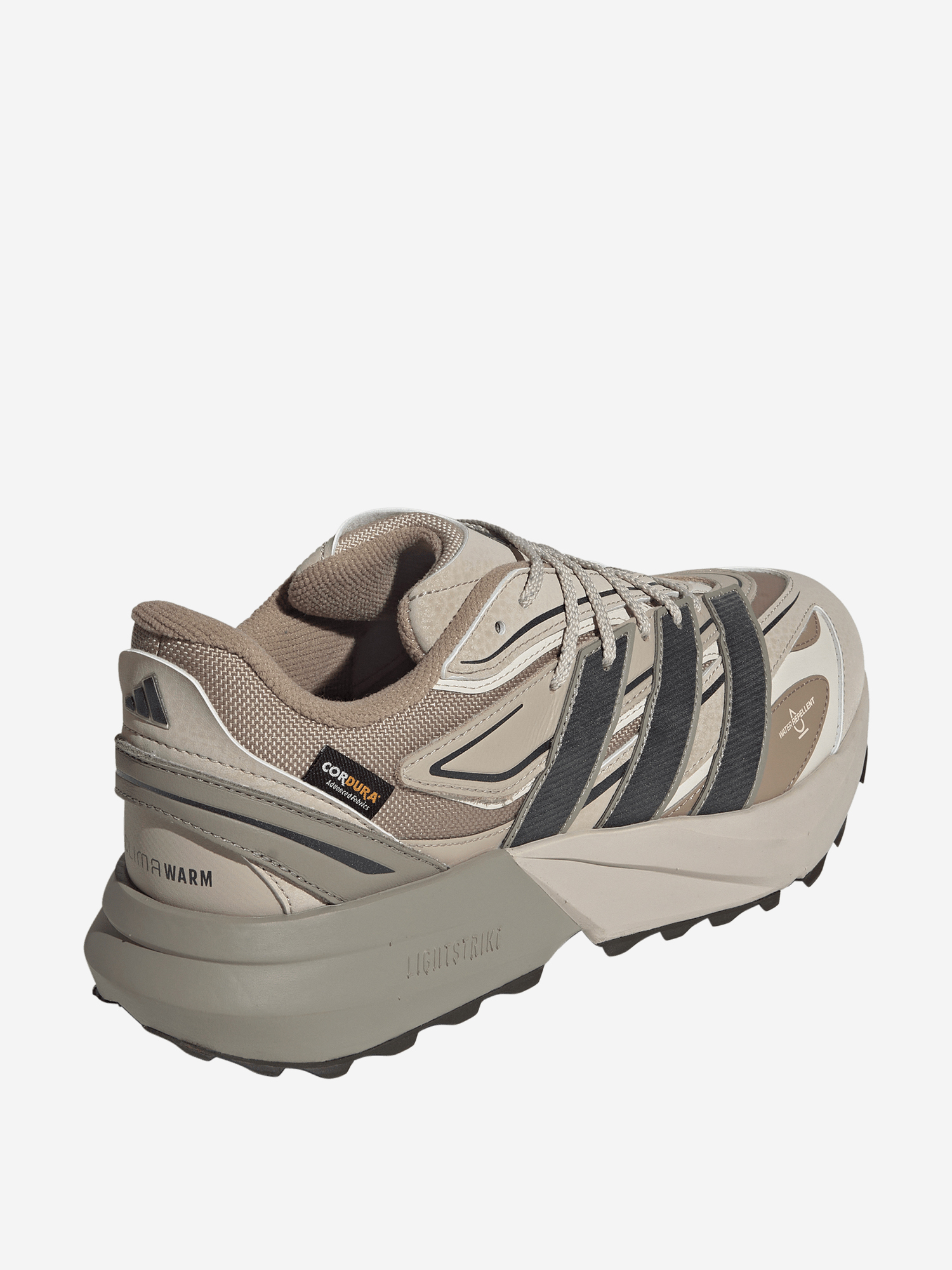 фото Кроссовки утепленные мужские adidas lightblaze atr, коричневый