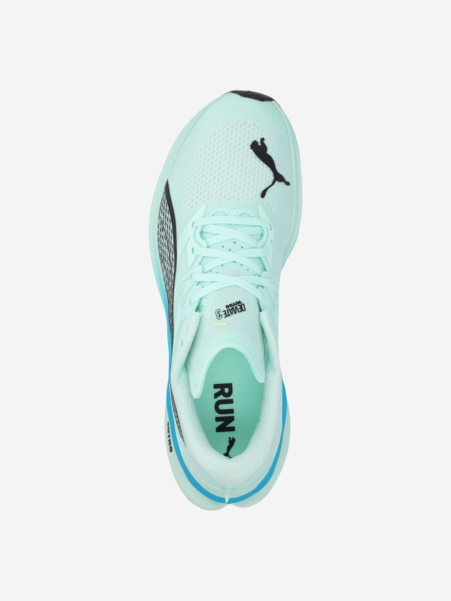 фото Кроссовки мужские puma deviate nitro 3, зеленый