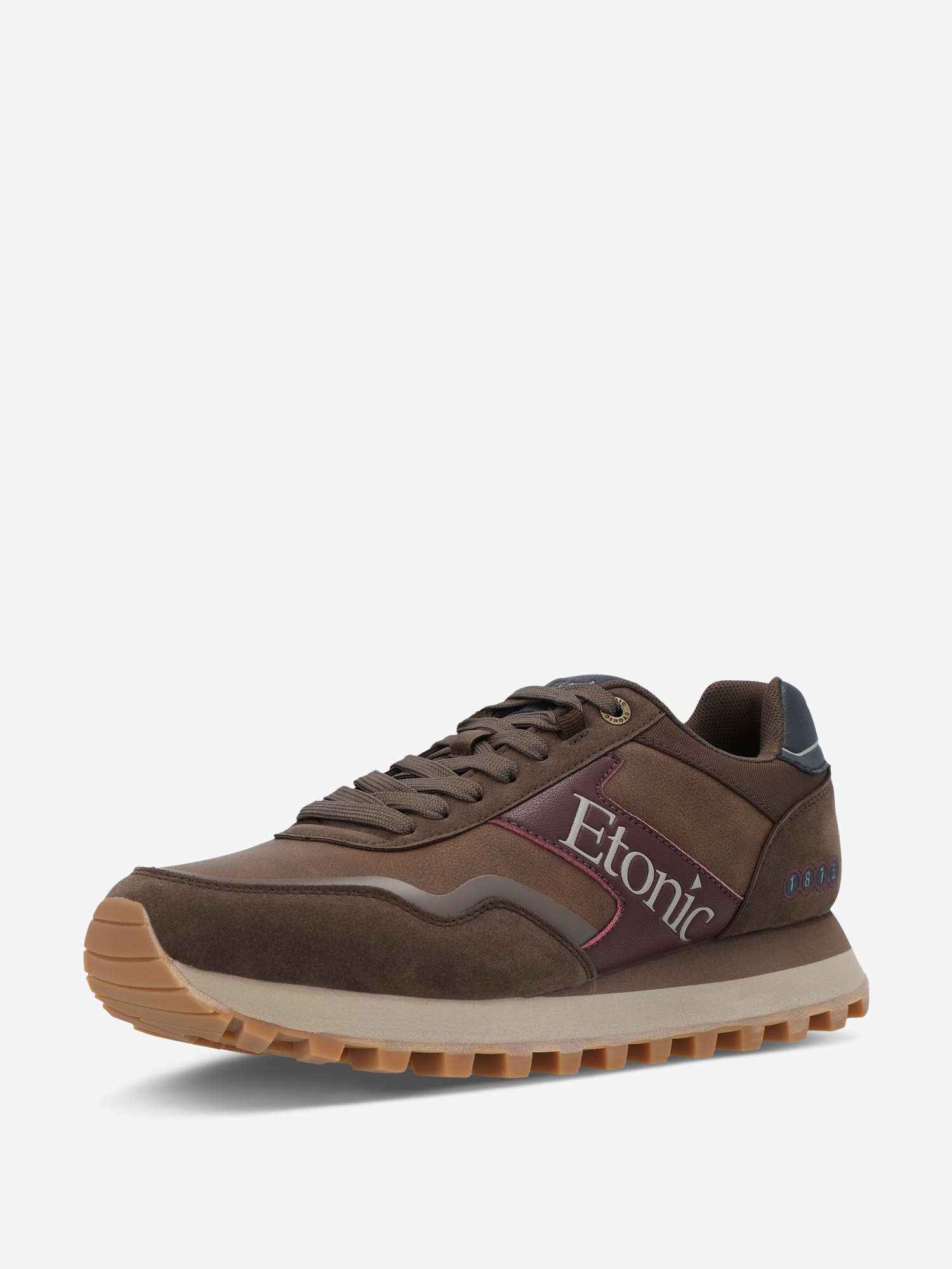 фото Кроссовки мужские etonic ashen nbk, коричневый