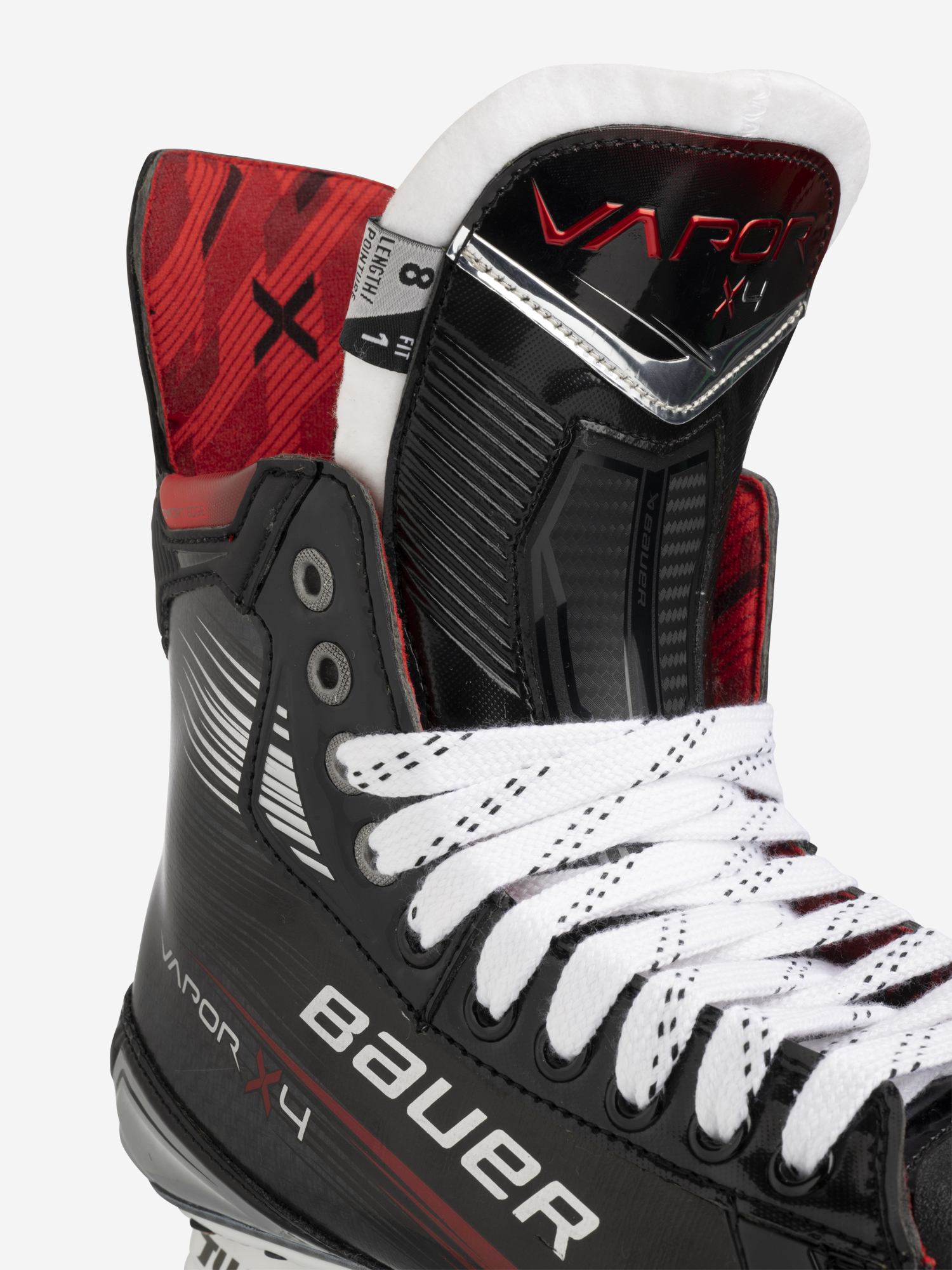 фото Коньки хоккейные bauer vapor x4 sr fit2, черный