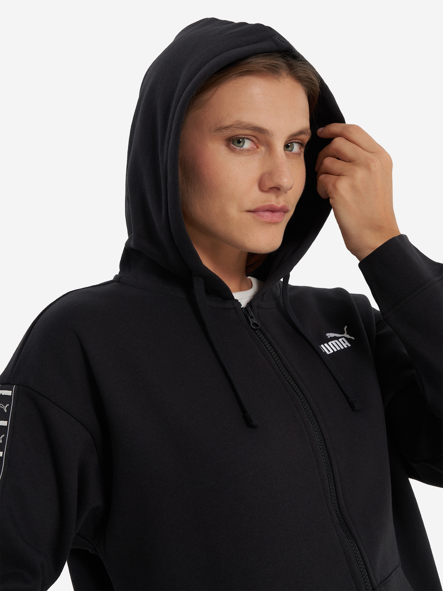 фото Толстовка женская puma, черный