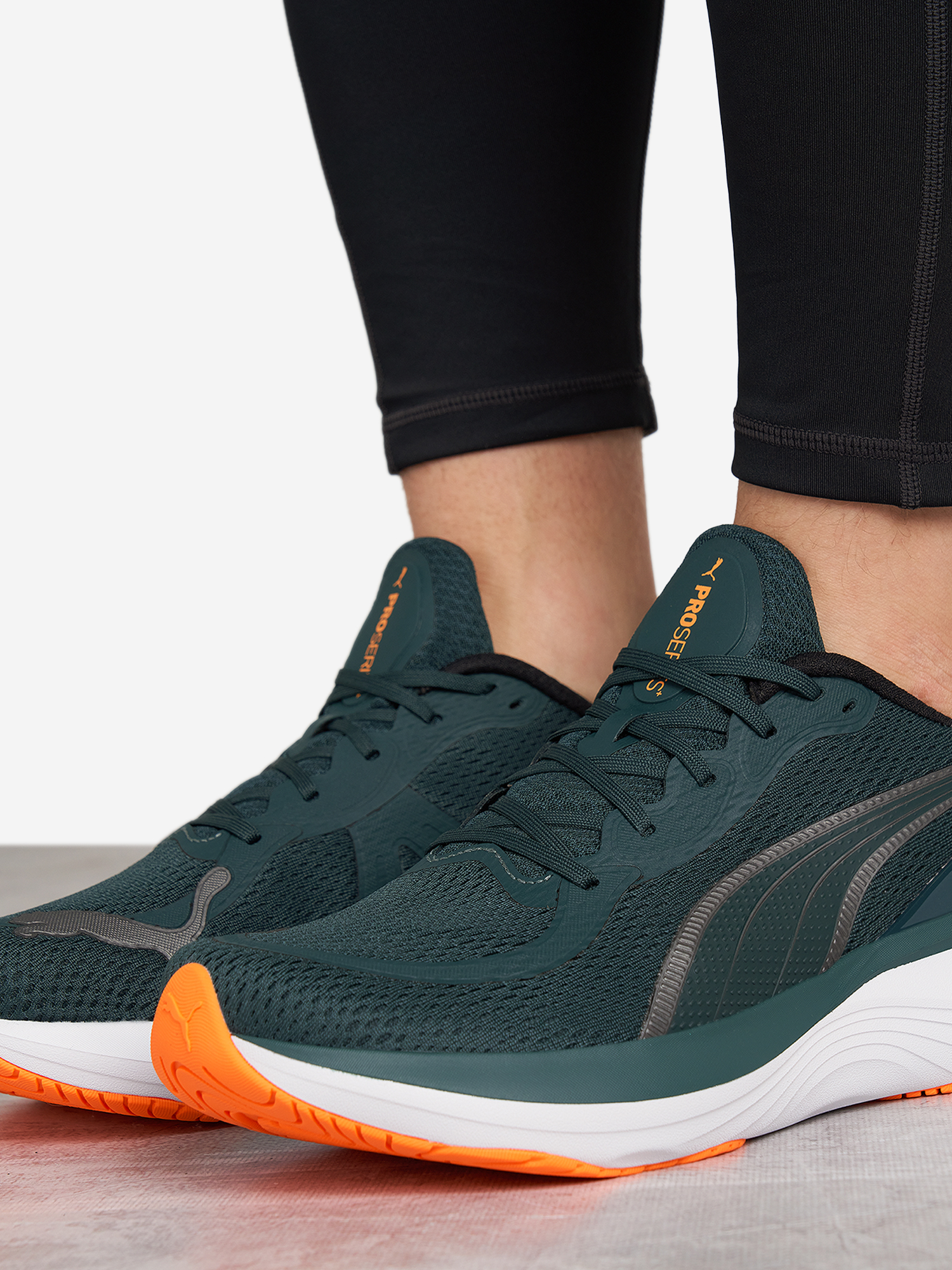 фото Кроссовки мужские puma scend pro 2, зеленый